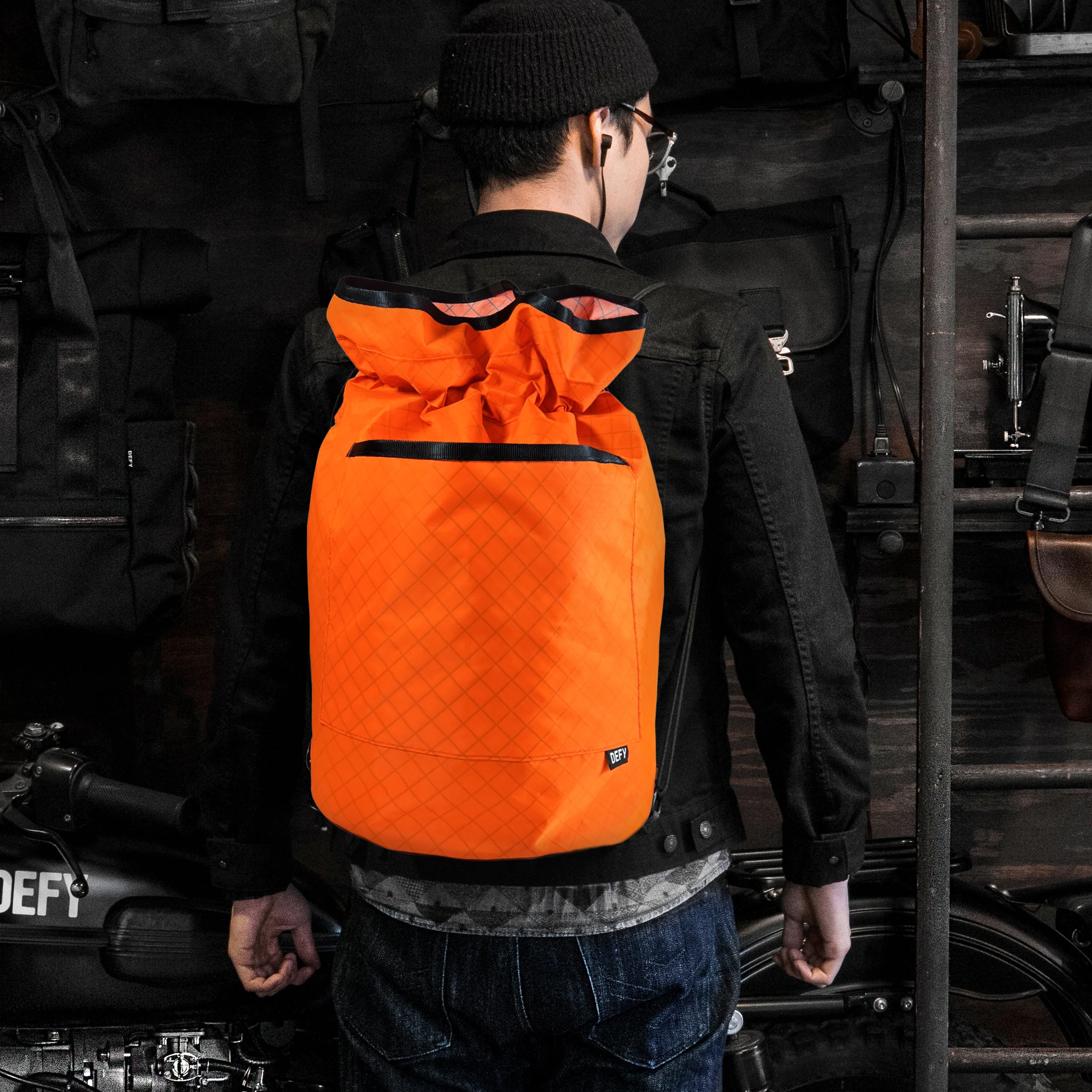 Bucket Bag / 'Fire Edition' ECOPAK™ EPX Blaze Orange - Image 4