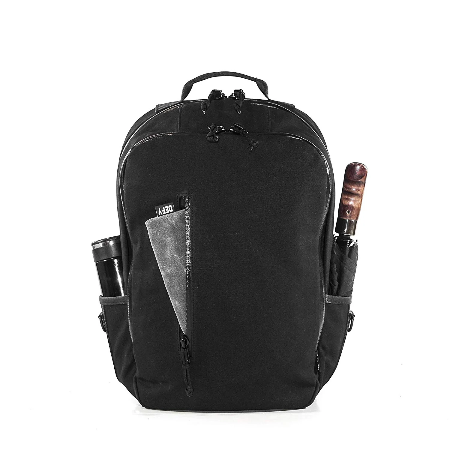 Bucktown Backpack / Black TexWax™ Canvas / Low Stock - Image 14
