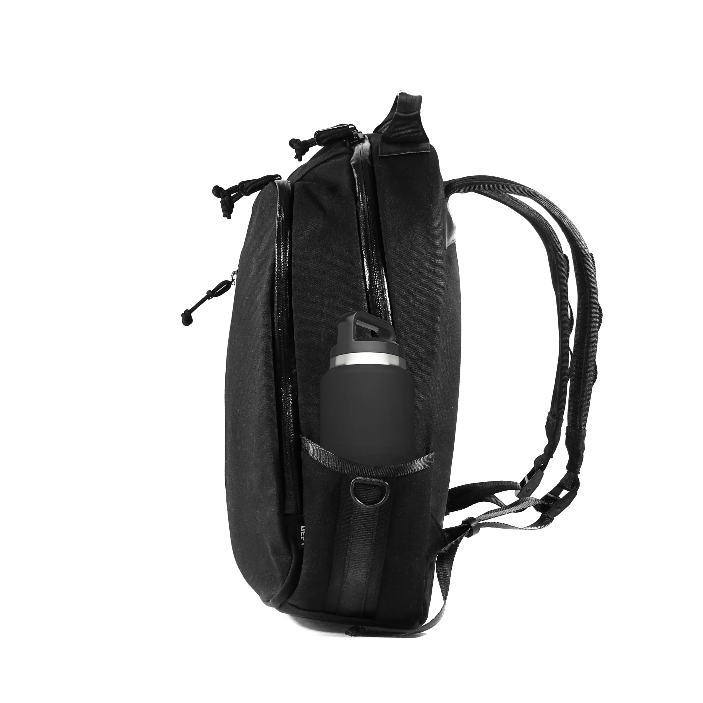 Bucktown Backpack / Black TexWax™ Canvas / Low Stock - Image 3