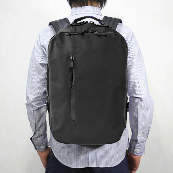 Bucktown Backpack / Black TexWax™ Canvas / Low Stock - Image 9