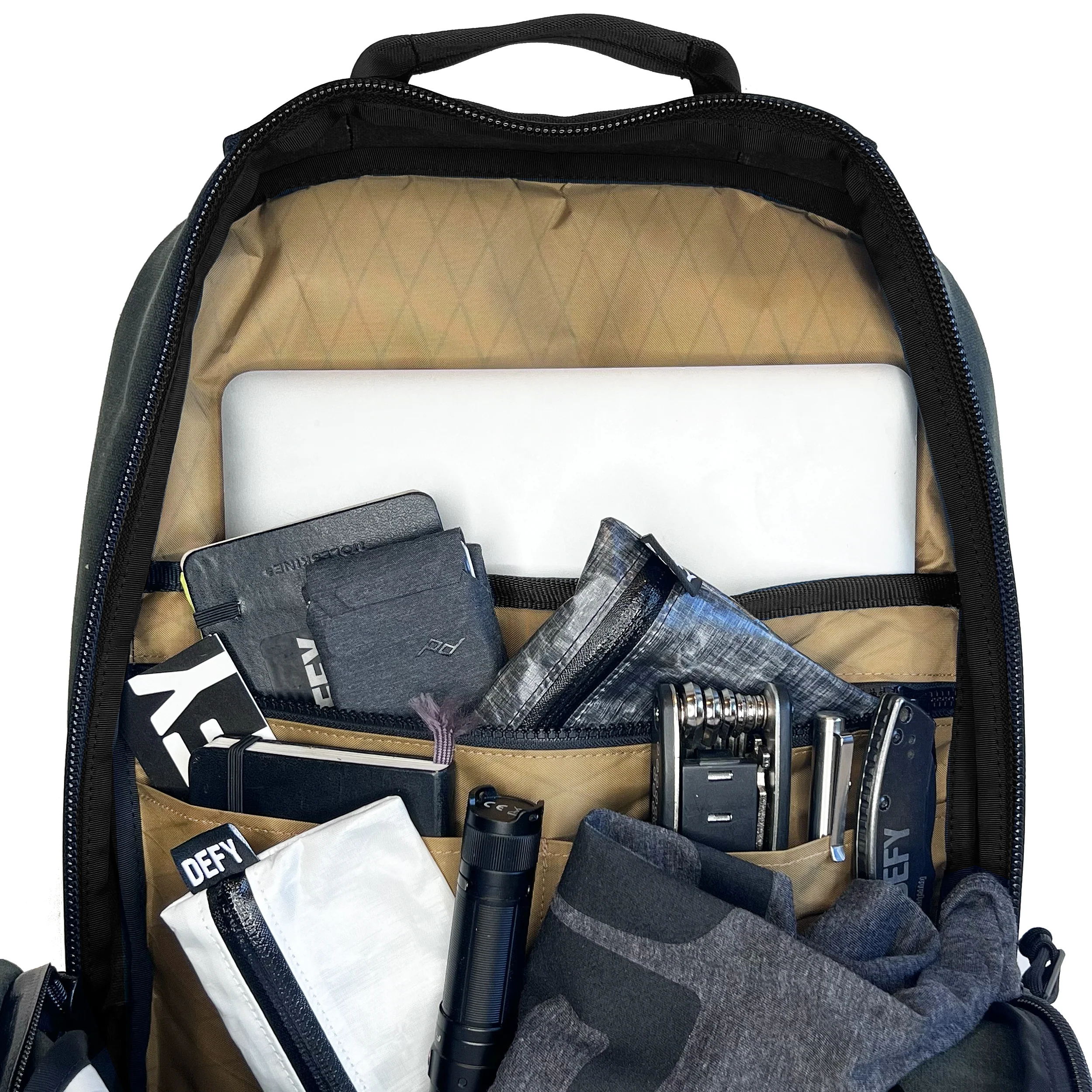 Bucktown Backpack Olive Drab TexWax™ x Coyote X-Pac™ - Image 3