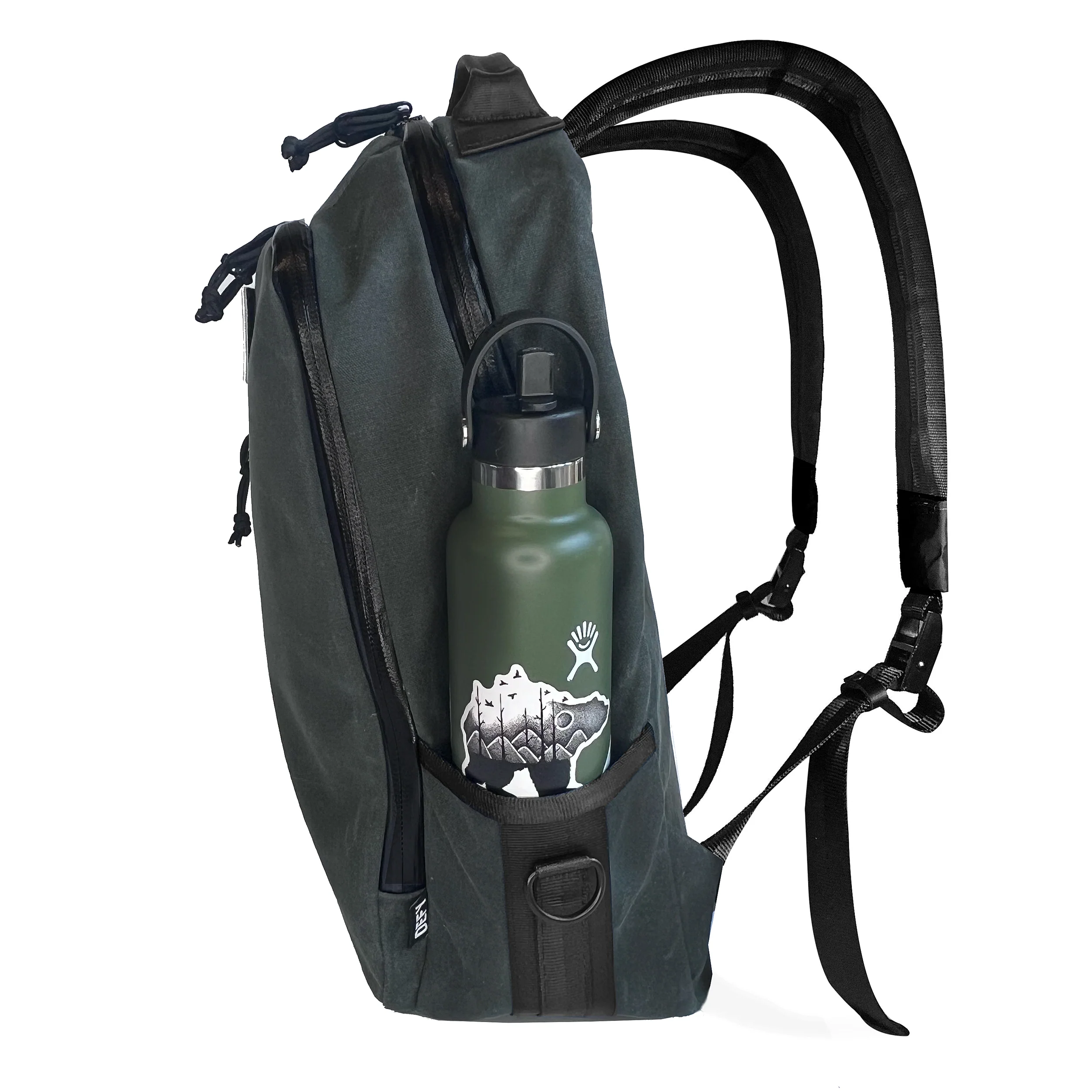 Bucktown Backpack Olive Drab TexWax™ x Coyote X-Pac™ - Image 5