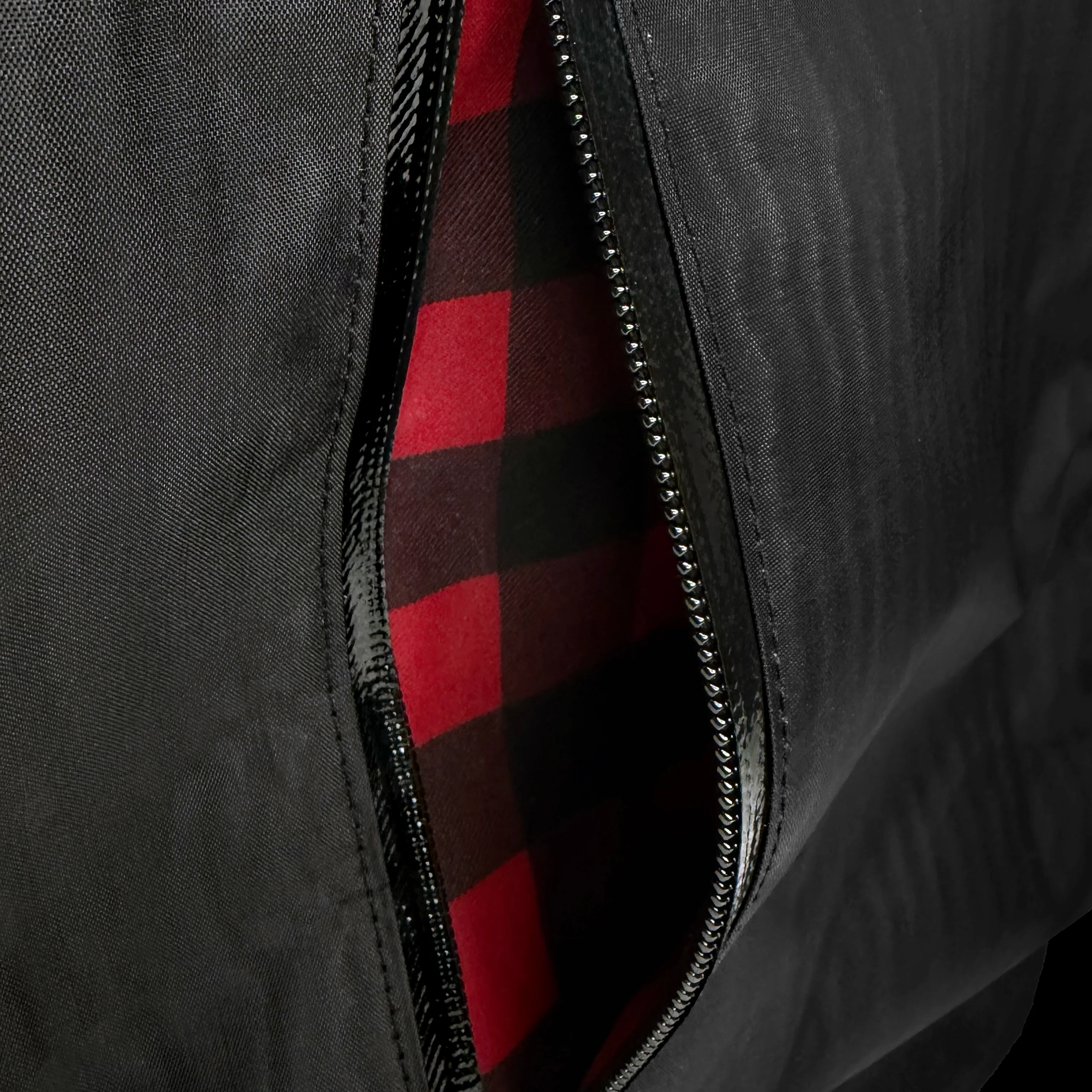 Bucktown / INVERTED Black Dyneema® x TexWax™ Buffalo Plaid Wax Canvas / with Trolley Strap / Limited - Image 4