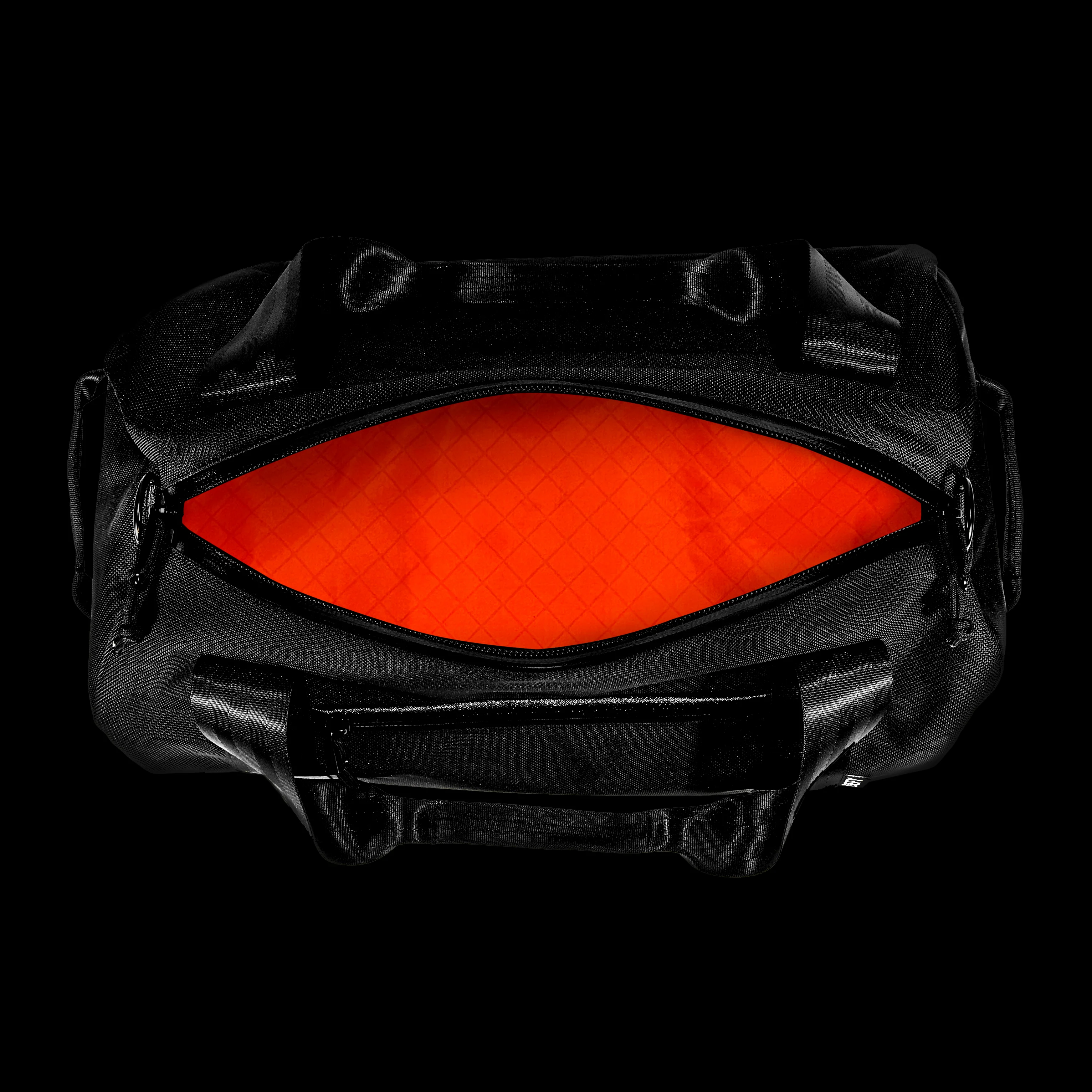 The Ultimate Overnighter 'Fire Edition' Ballistic Nylon x ECOPAK™ EPX Blaze Orange / Ships in 8-10 Weeks - Image 2