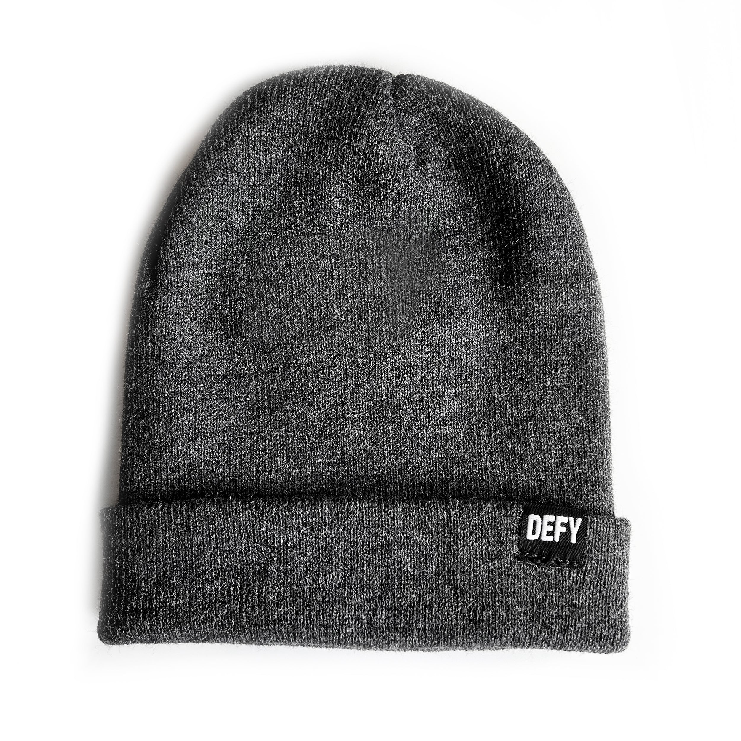 DEFY Grey Beanie