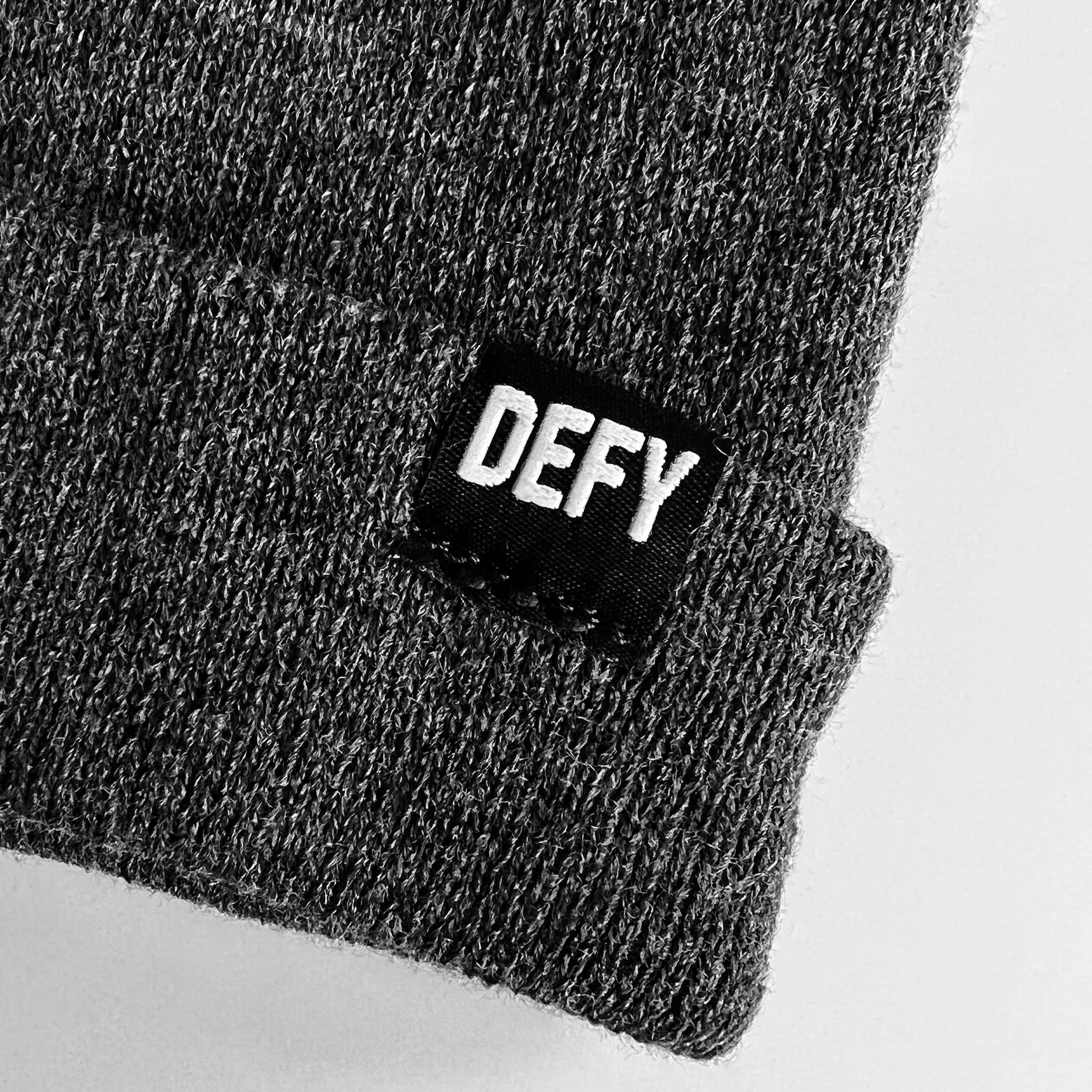 DEFY Grey Beanie - Image 2
