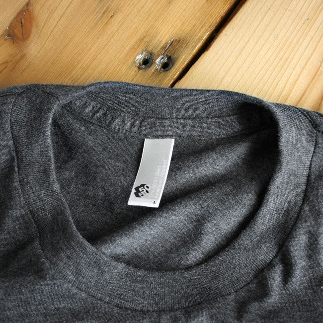 DEFY Tee / Dark Grey Heather Long Sleeve - Image 2