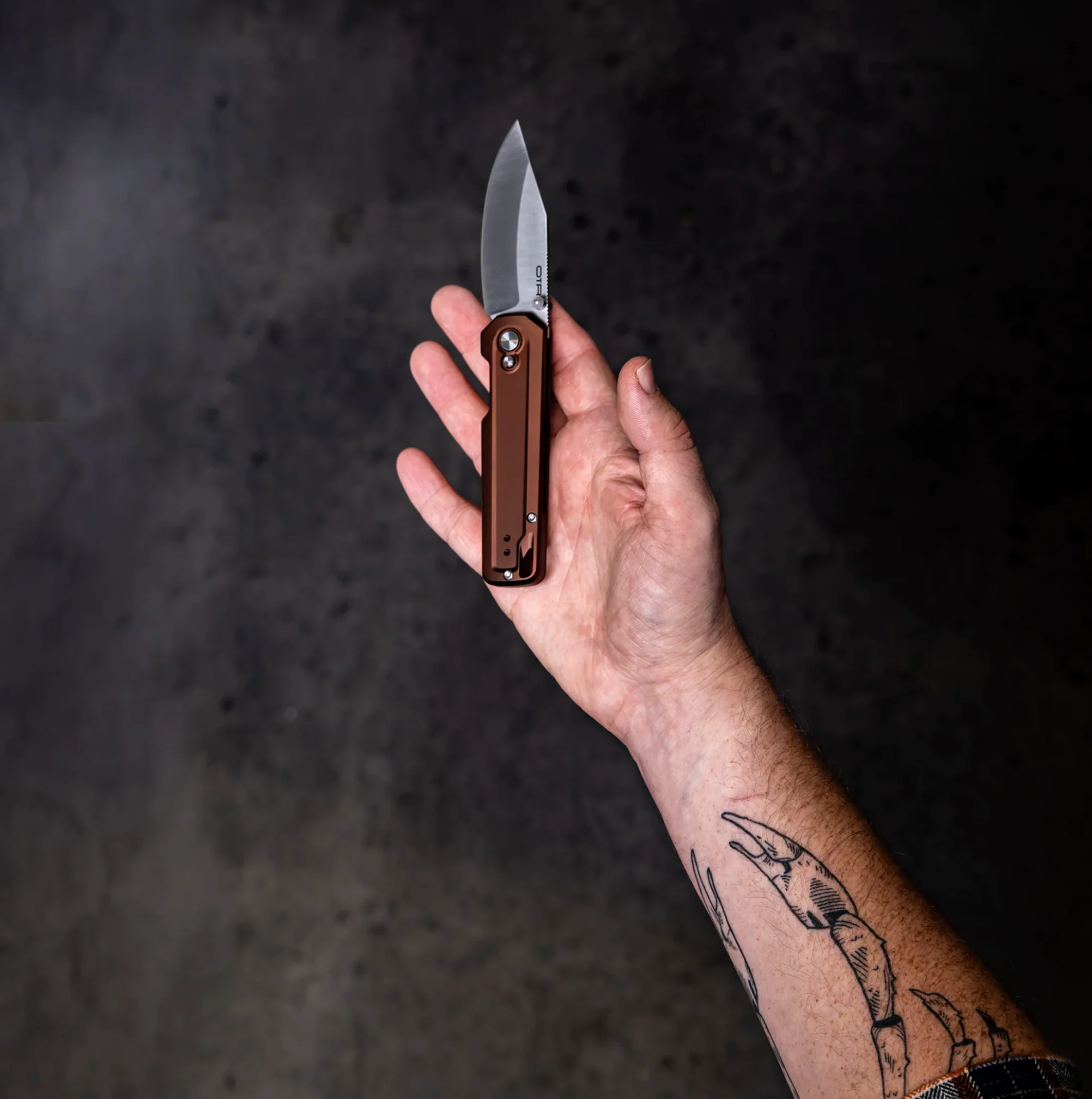 DEFY x OTR Espresso Bronze Pocket Knife / Ships in 7-9 Days - Image 7