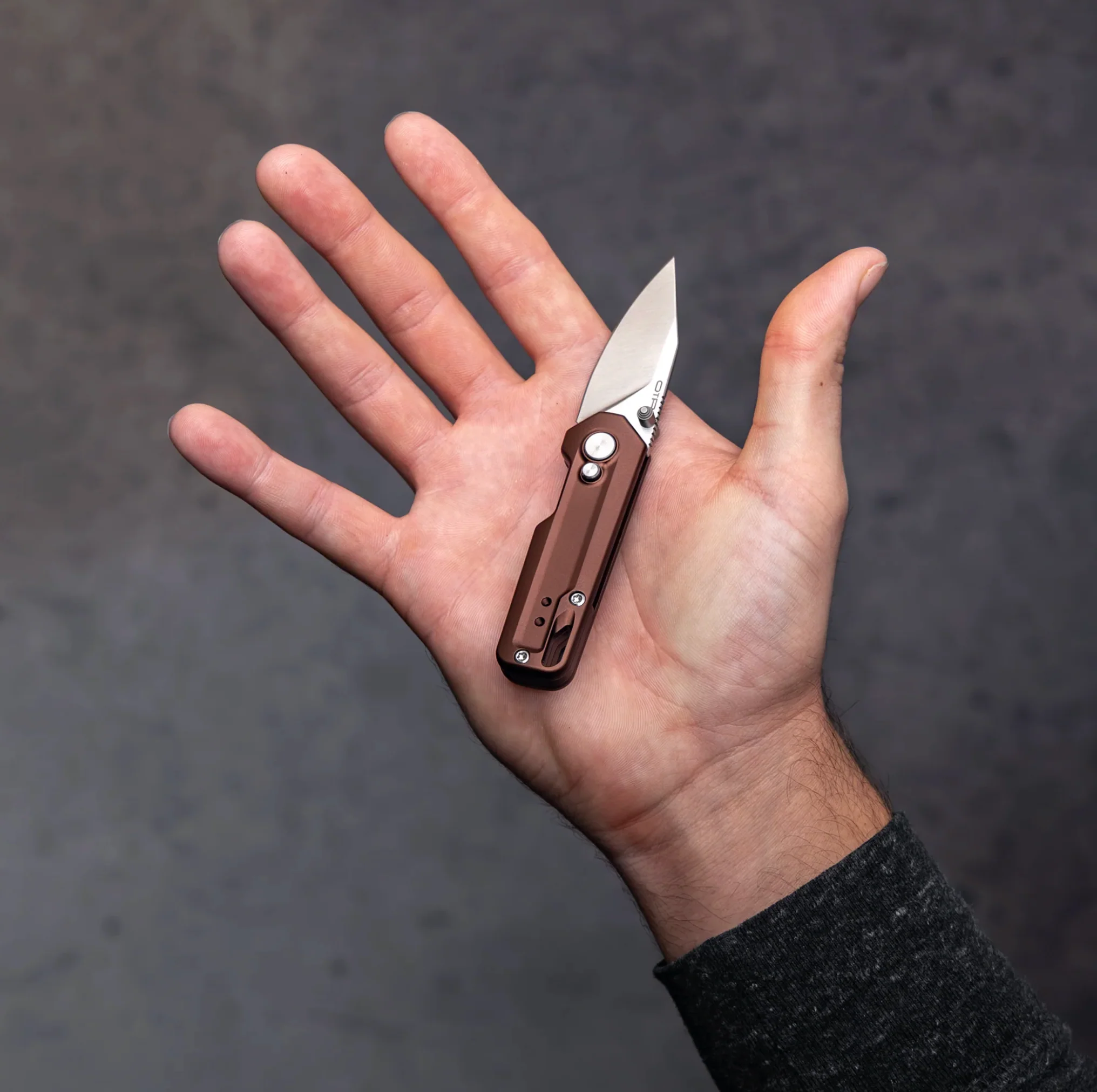 DEFY x OTR Espresso Bronze Mini Pocket Knife - Image 6