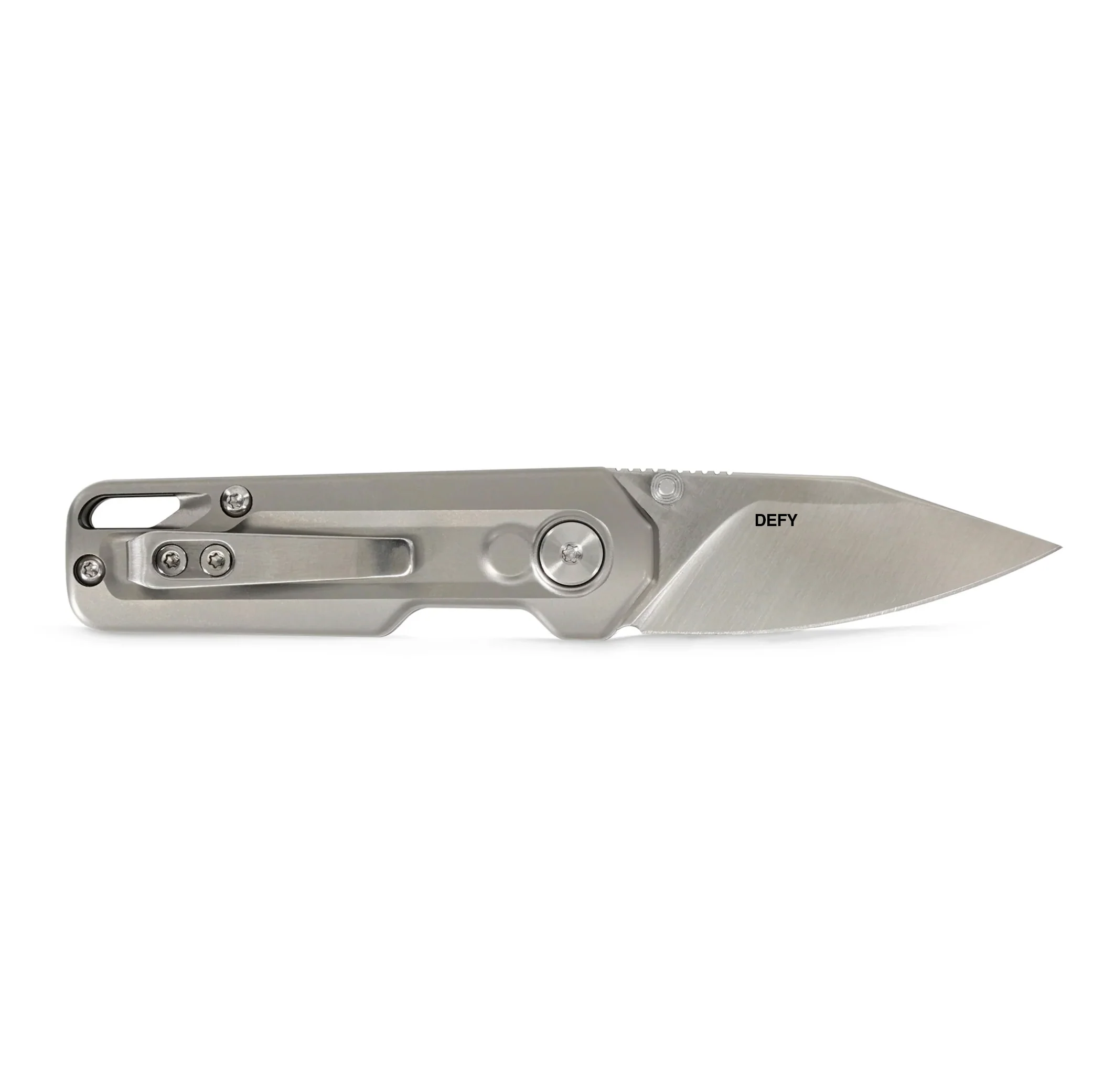 DEFY x OTR Titanium Steel Mini Pocket Knife - Image 2