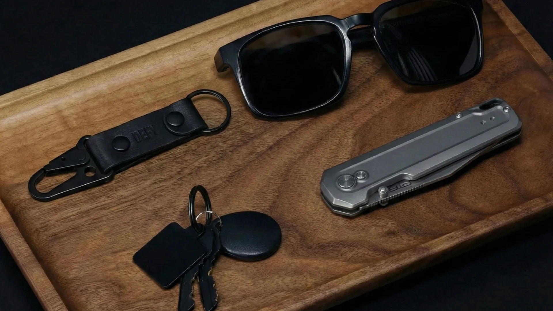DEFY x OTR Walnut Valet Tray - Image 3