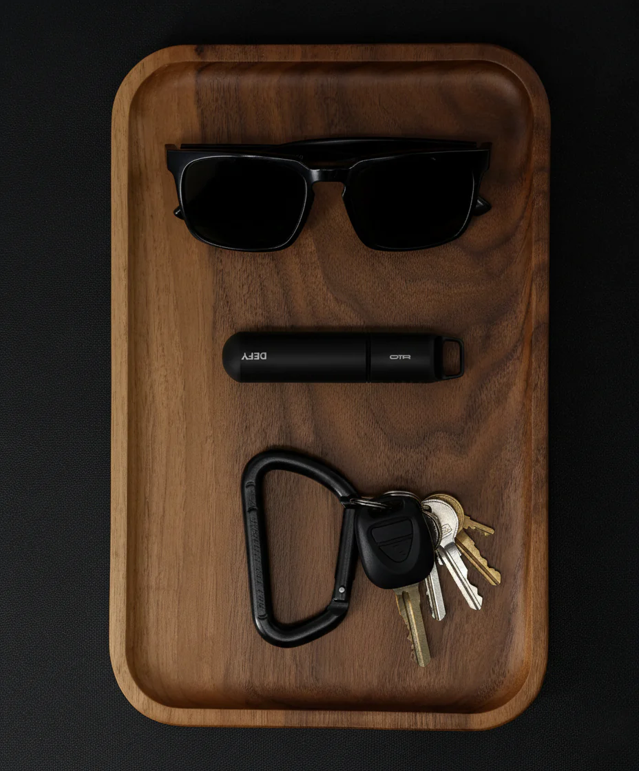 DEFY x OTR Walnut Valet Tray - Image 5