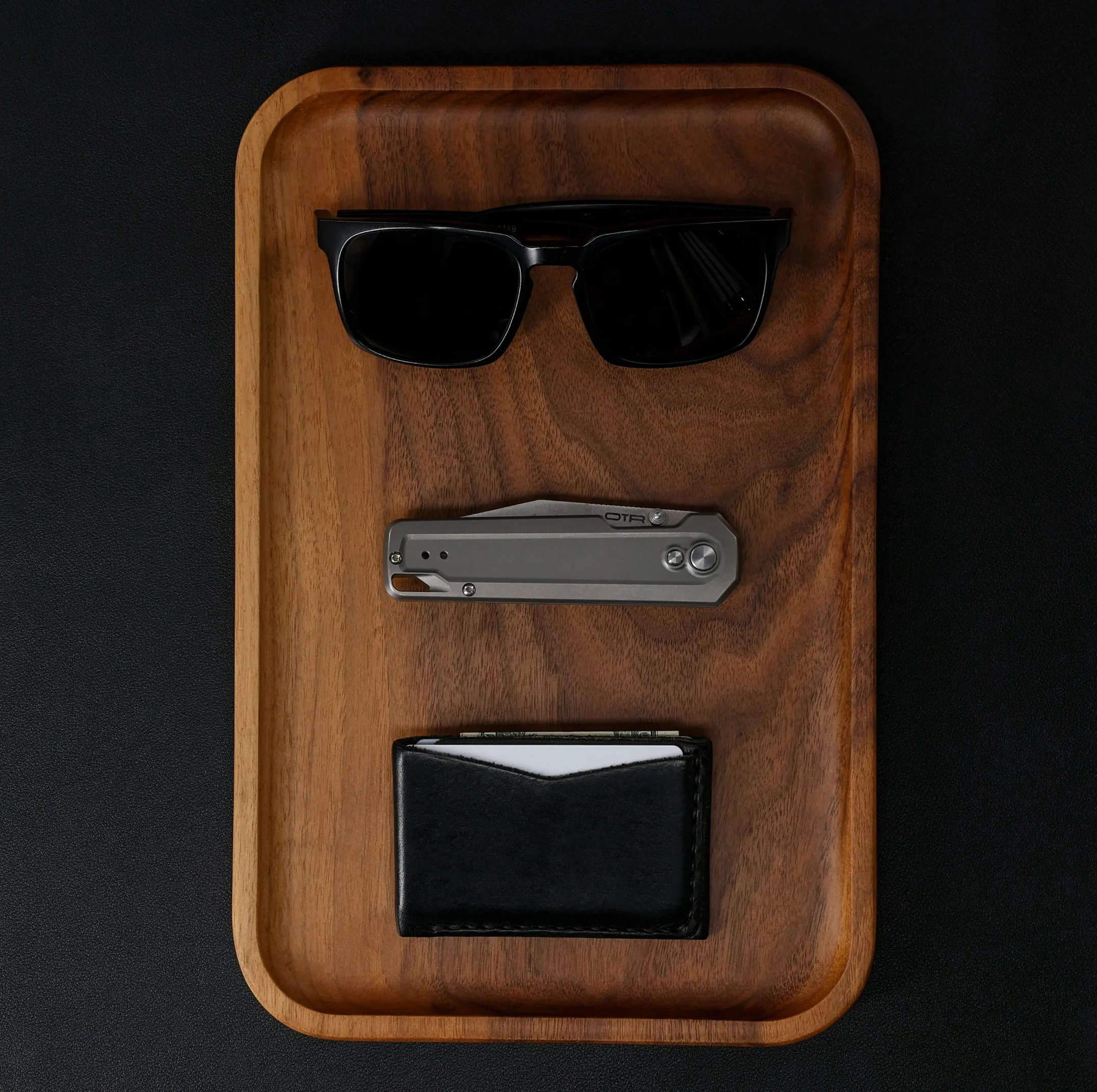 DEFY x OTR Walnut Valet Tray - Image 7