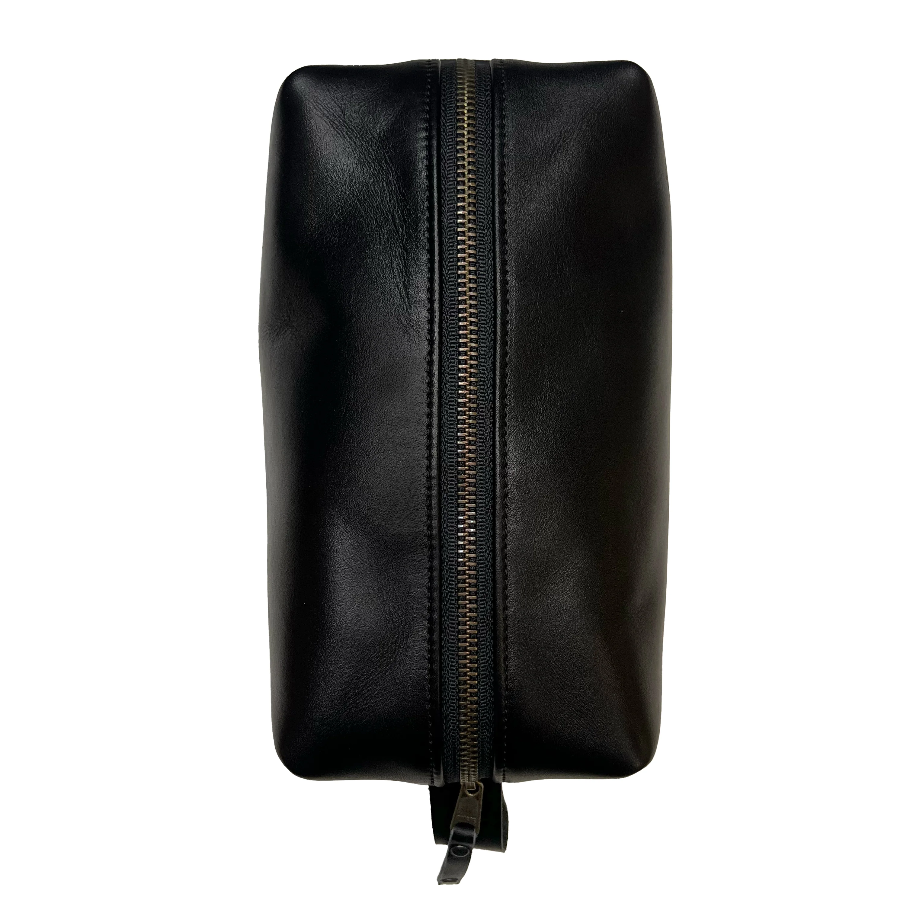 Dopp Kit / Horween Essex Rookery Leather x Buffalo Plaid Wax Canvas / Ships in 6-10 Weeks - Image 7