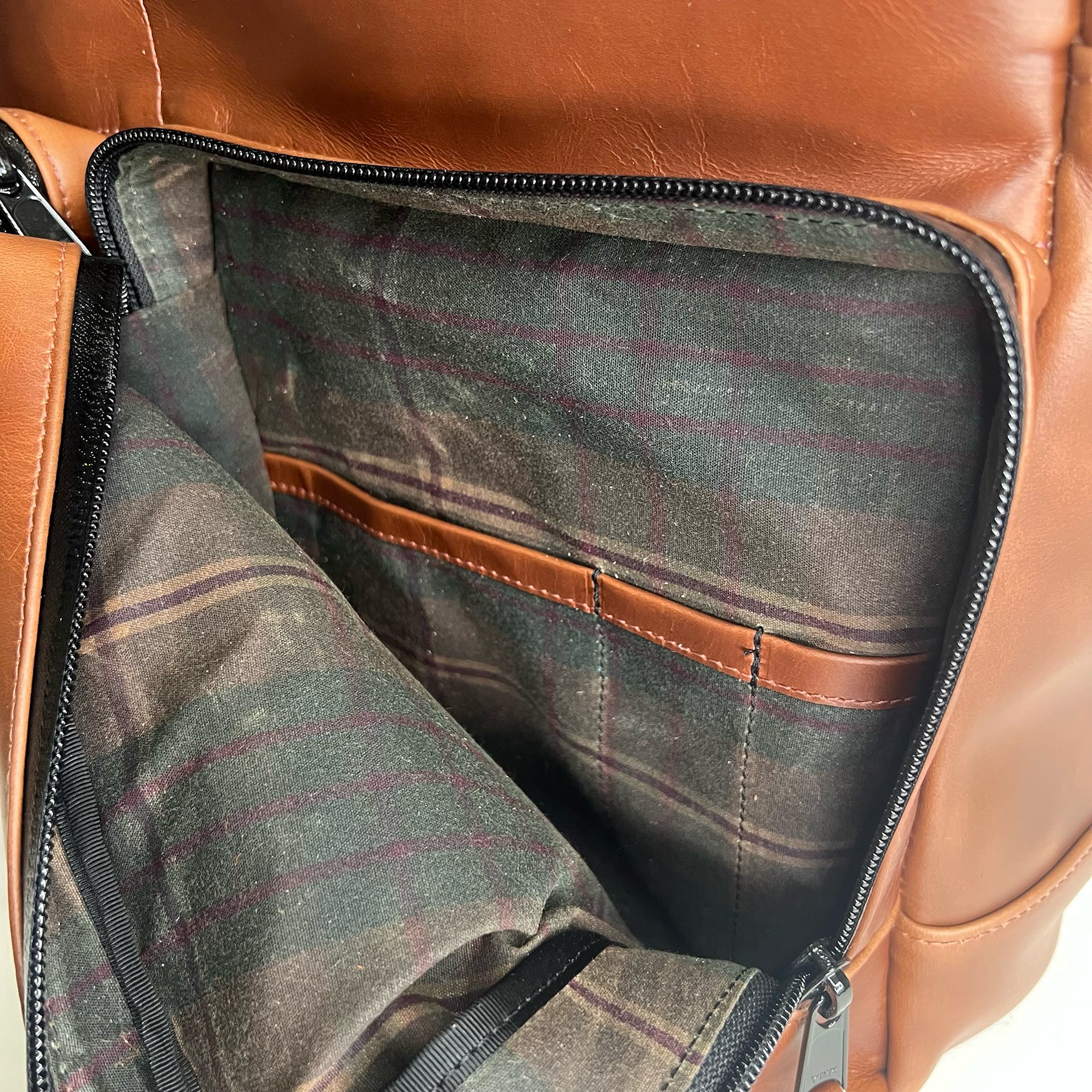 Epic 48 Hour Bundle / Horween Cavalier Whiskey Leather x TexWax™ Autumn Plaid Wax Canvas / Ships in 3-5 Weeks - Image 12