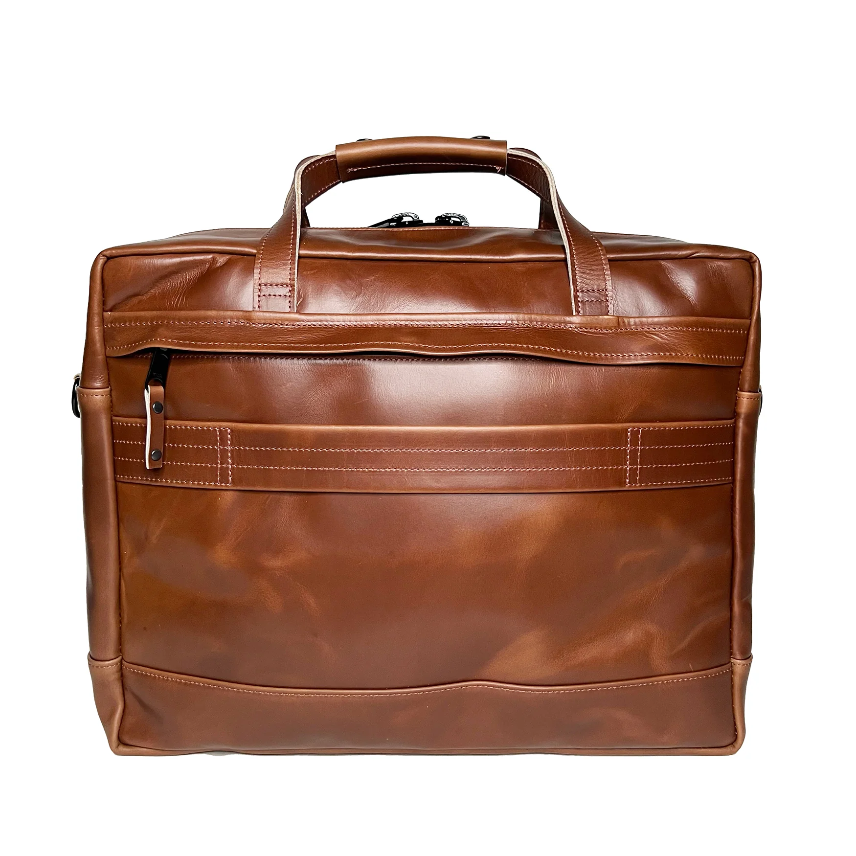 Epic 48 Hour Bundle / Horween Cavalier Whiskey Leather x TexWax™ Autumn Plaid Wax Canvas / Ships in 3-5 Weeks - Image 15