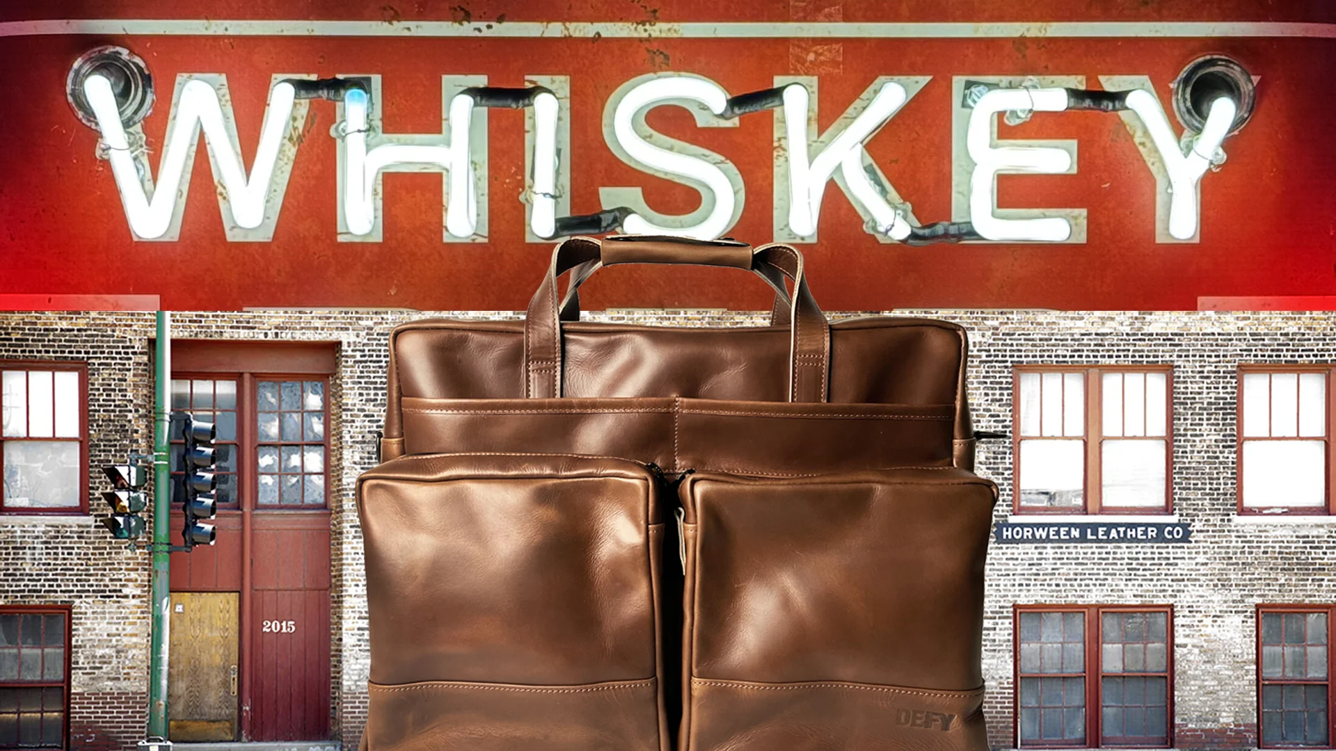 Epic 48 Hour Bundle / Horween Cavalier Whiskey Leather x TexWax™ Autumn Plaid Wax Canvas / Ships in 3-5 Weeks - Image 2