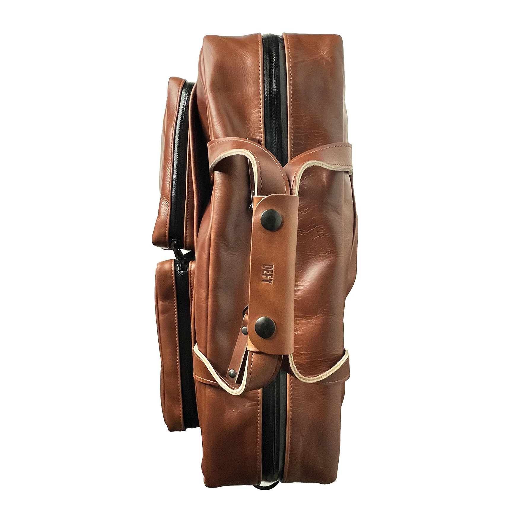 Epic 48 Hour Bundle / Horween Cavalier Whiskey Leather x TexWax™ Autumn Plaid Wax Canvas / Ships in 3-5 Weeks - Image 5