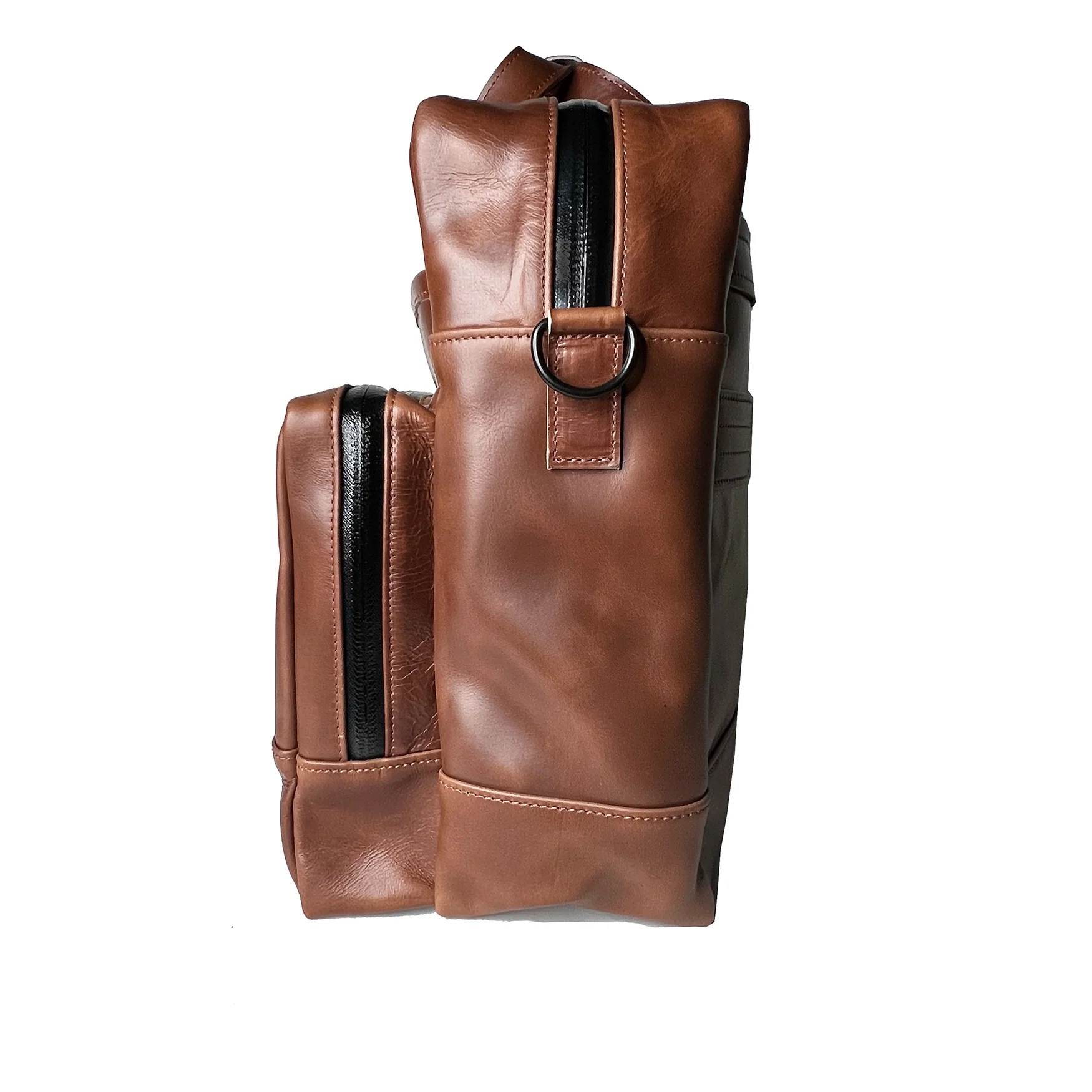 Epic 48 Hour Bundle / Horween Cavalier Whiskey Leather x TexWax™ Autumn Plaid Wax Canvas / Ships in 3-5 Weeks - Image 8
