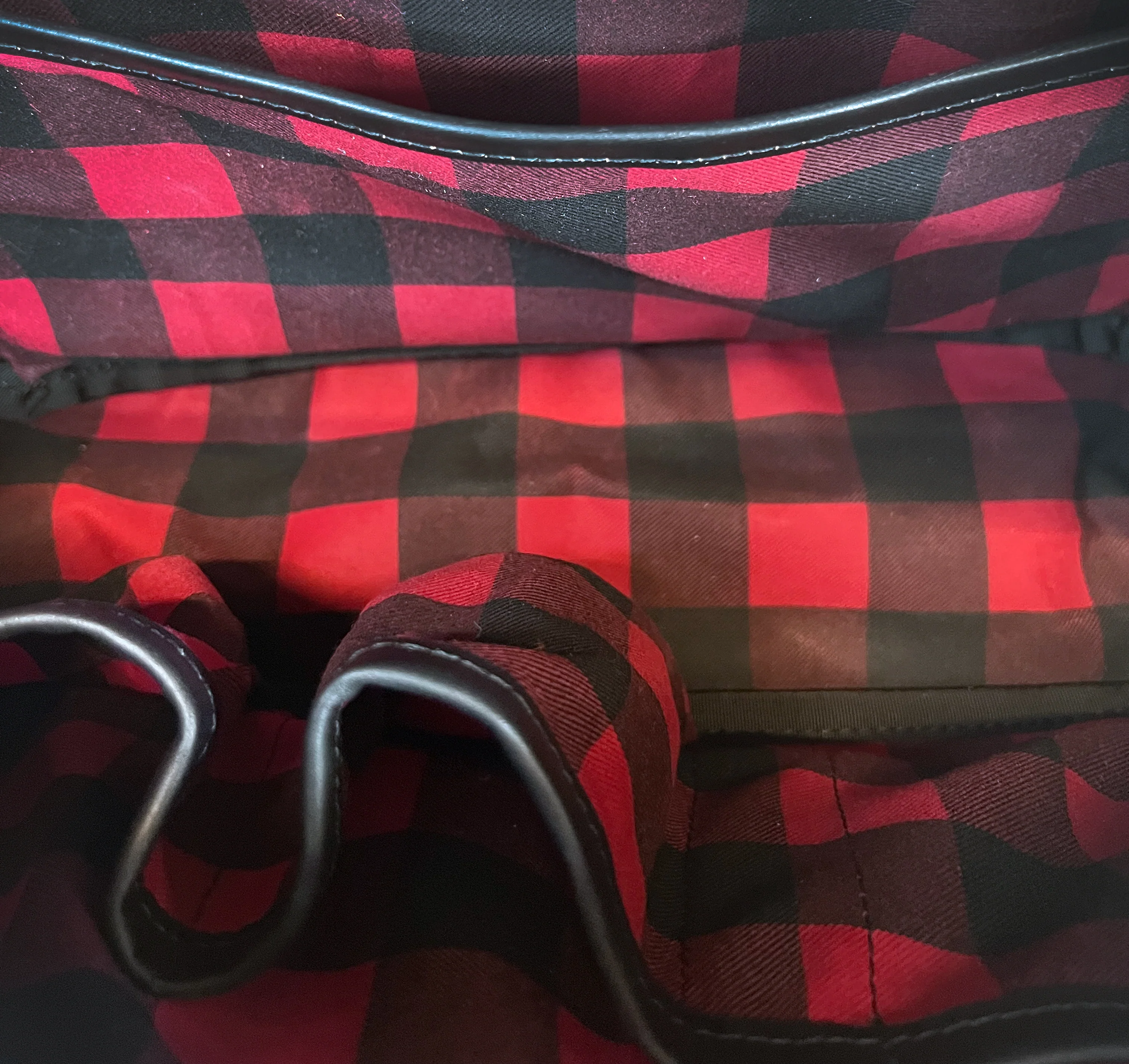 Insidious Jr. Sling / Horween Essex Rookery Leather x TexWax™ Buffalo Plaid Wax Canvas Bundle / Ships in 2-3 Weeks - Image 5
