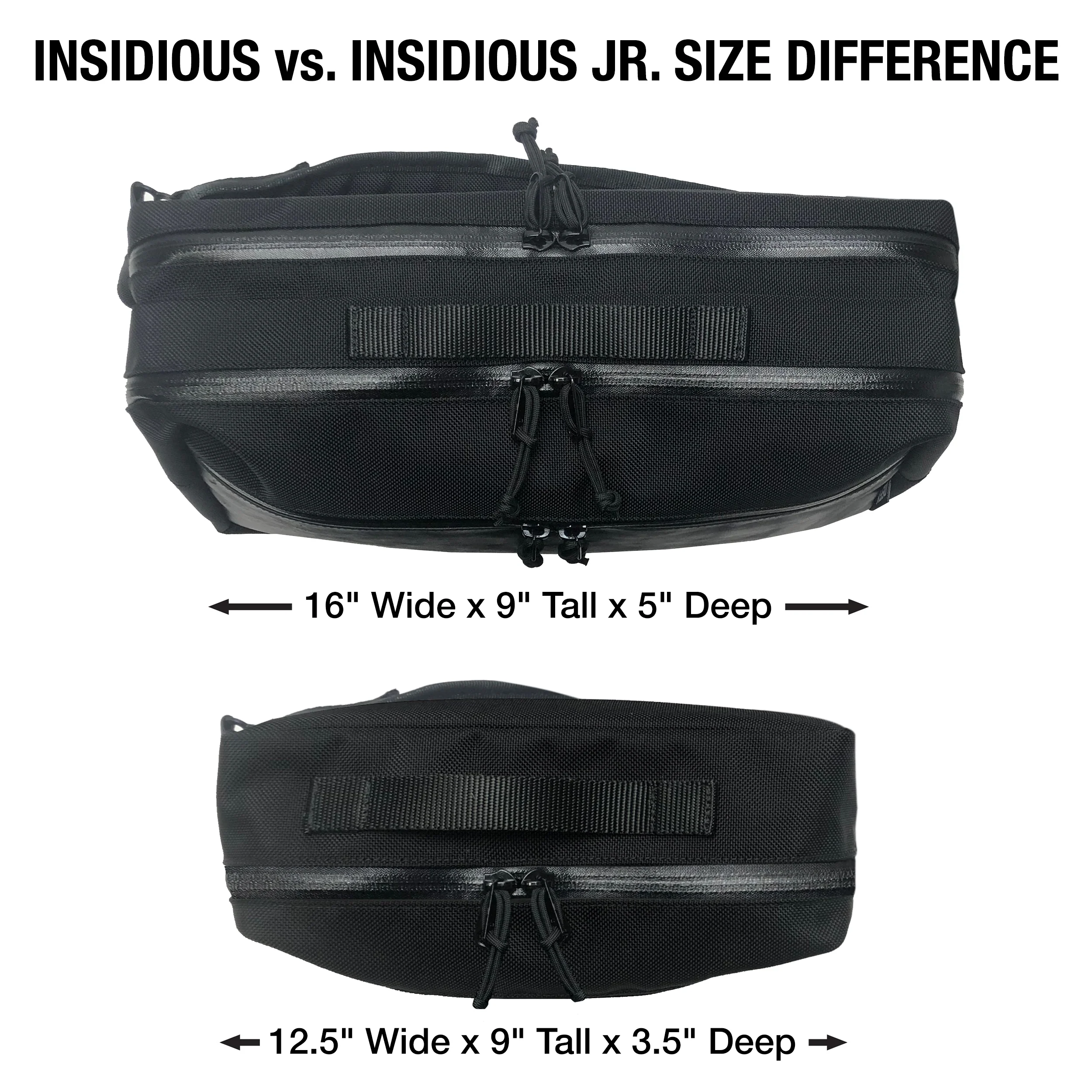 Insidious Jr. Sling / Black TexWax™ Canvas - Image 3