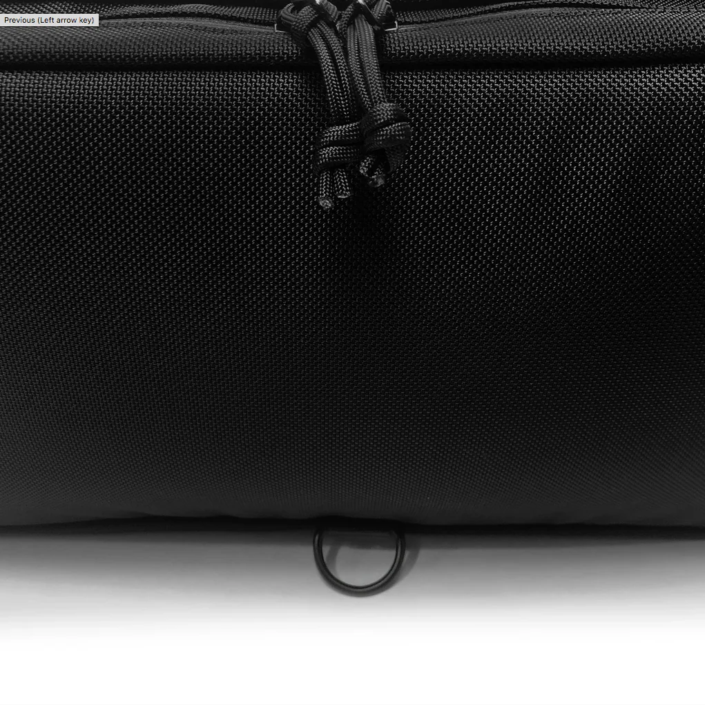 Insidious Jr. Sling / Horween Cavalier Whiskey Leather + Ballistic Nylon Edition / Ships in 6-10 Weeks - Image 16