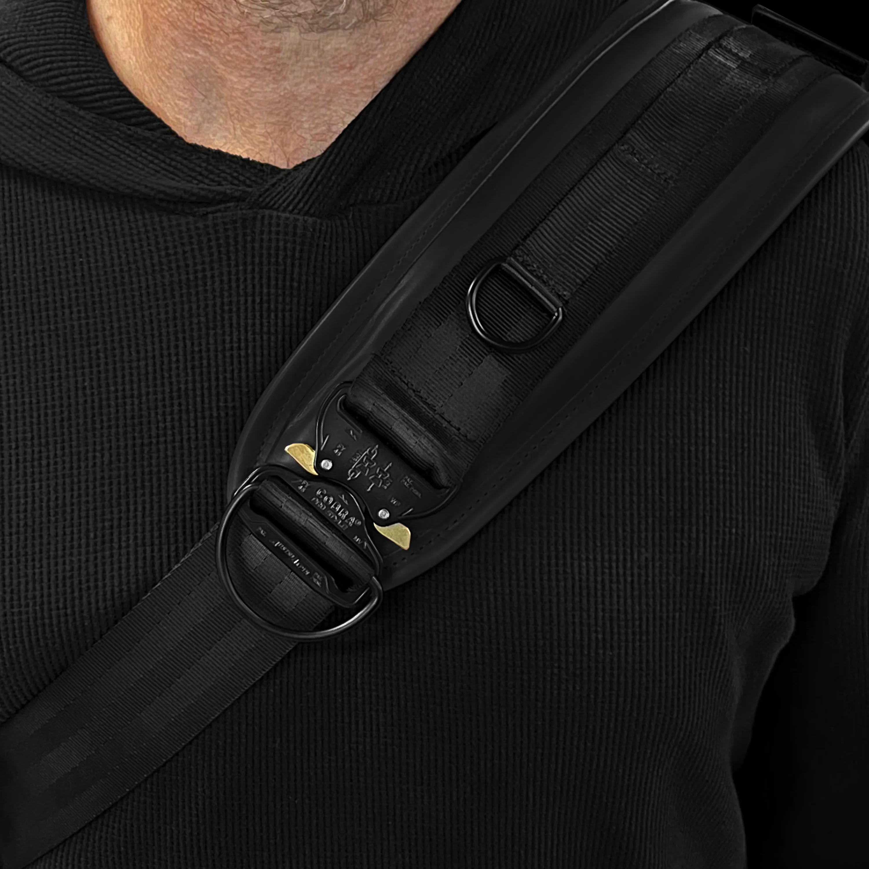 Insidious Sling / Horween Austin Calf Leather x TexWax™ Buffalo Plaid Wax Canvas / Ships in 2-3 Weeks - Image 9