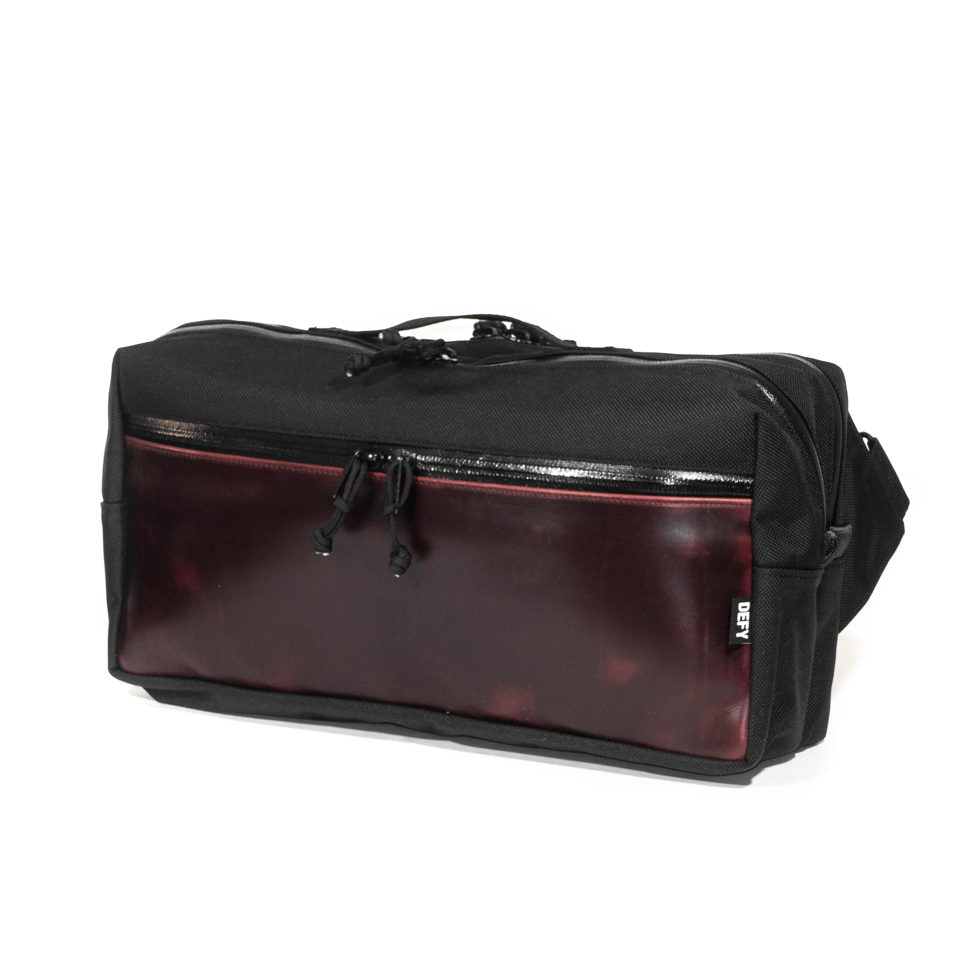 Insidious Sling / Ballistic Nylon + Horween Oxblood Chromexel® Leather / Ships in 3-4 Weeks