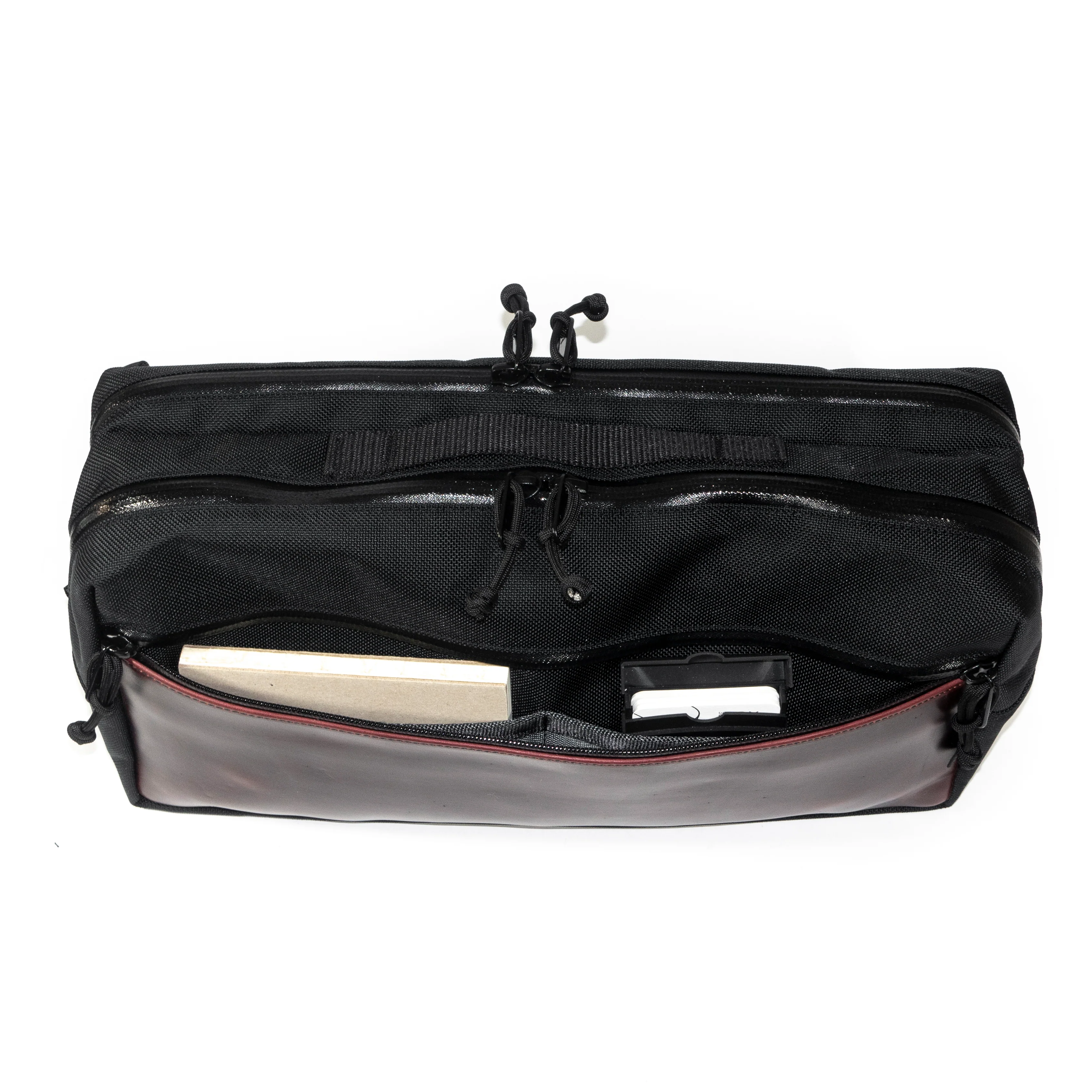 Insidious Sling / Ballistic Nylon + Horween Oxblood Chromexel® Leather / Ships in 3-4 Weeks - Image 8
