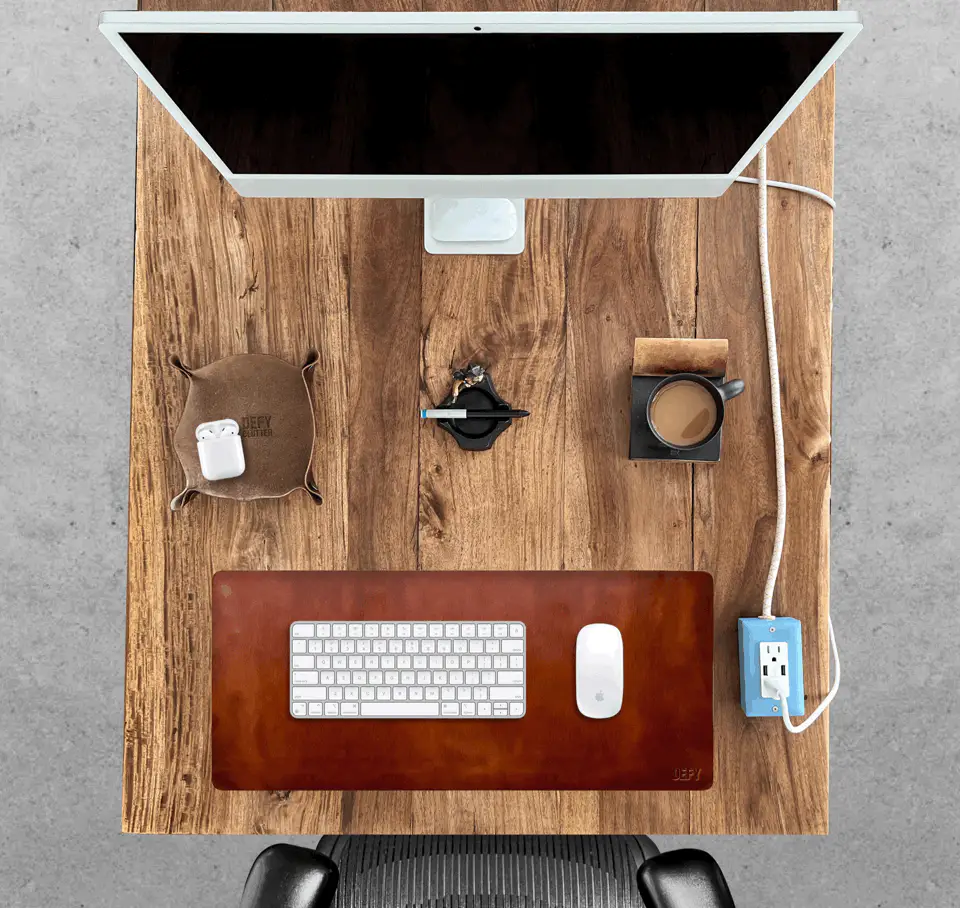 Chaos Horween Leather Desk Pad - Image 6