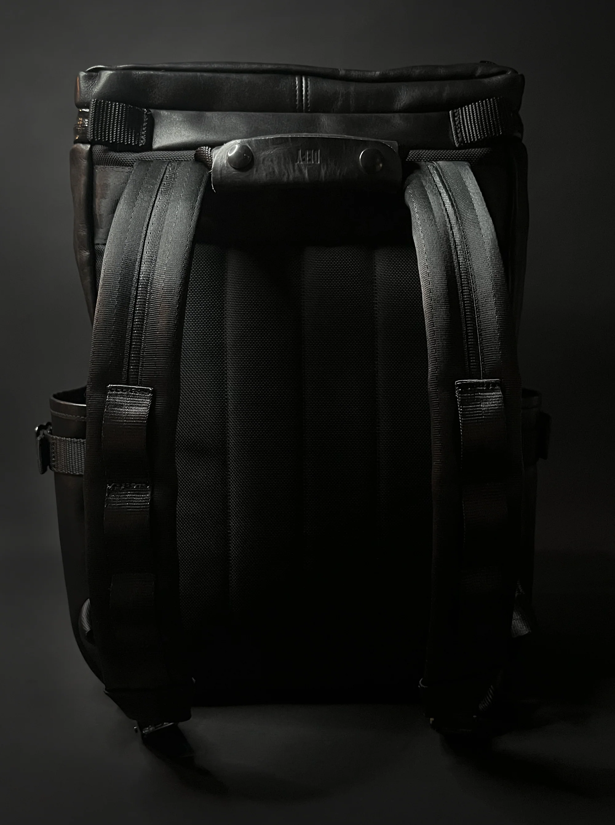 Menace Backpack 2.0 / Full Horween Essex Rookery Leather x TexWax™ Buffalo Plaid Wax Canvas Bundle / Last 1 - Image 3