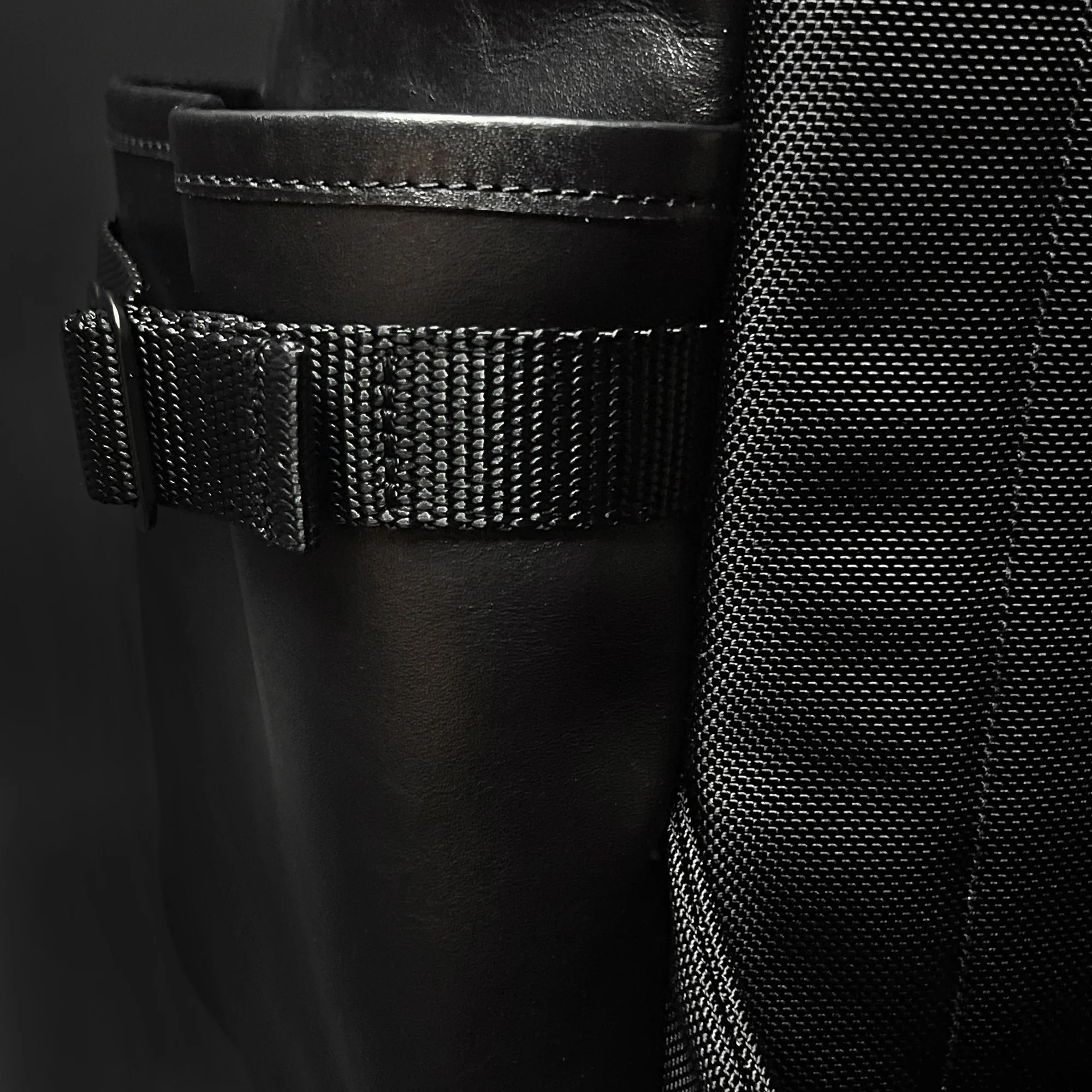 Menace Backpack 2.0 / Full Horween Essex Rookery Leather x TexWax™ Buffalo Plaid Wax Canvas Bundle / Last 1 - Image 5