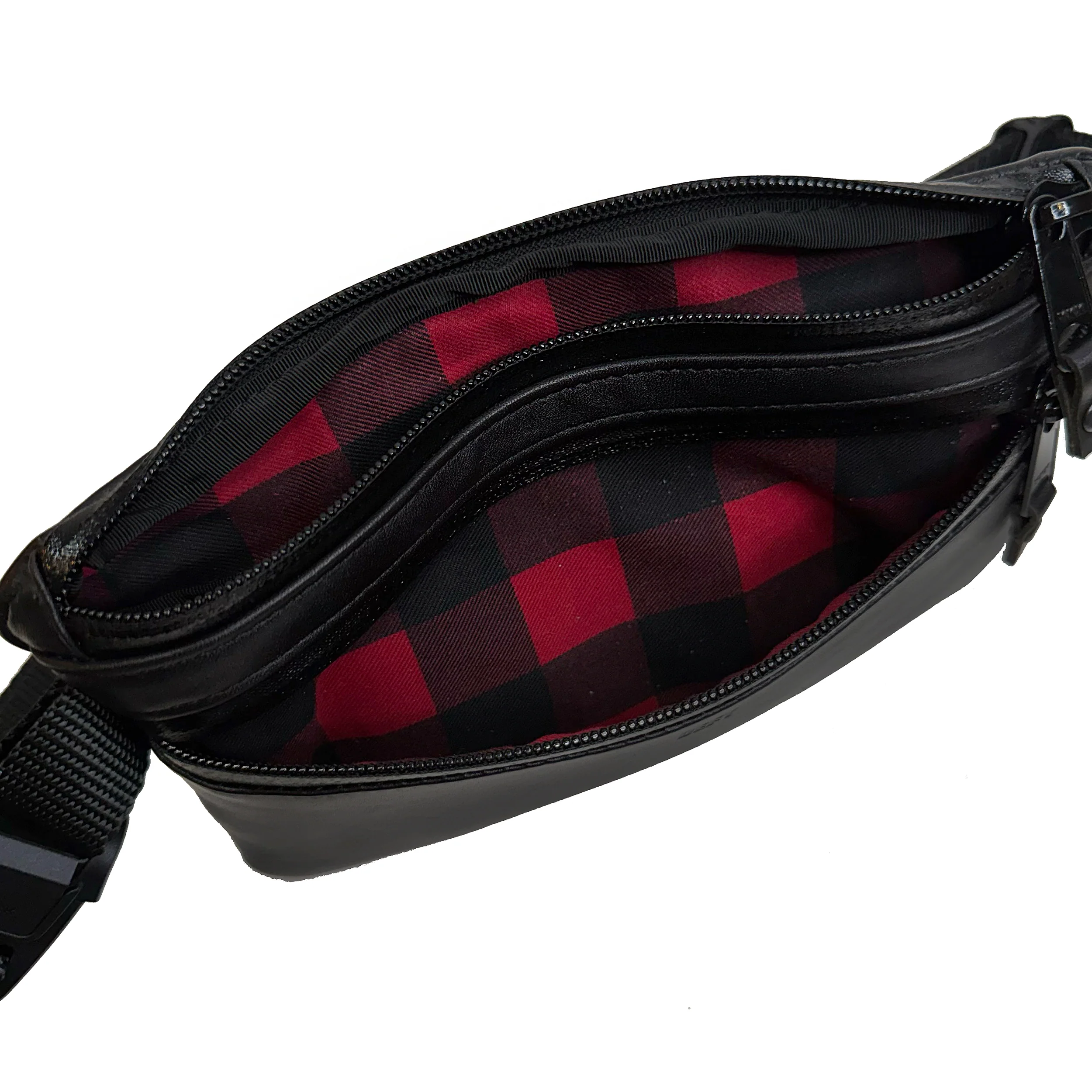 Nefarious Horween Essex Rookery Leather x TexWax™ Buffalo Plaid Wax Canvas / Ships in 4-6 Weeks - Image 5