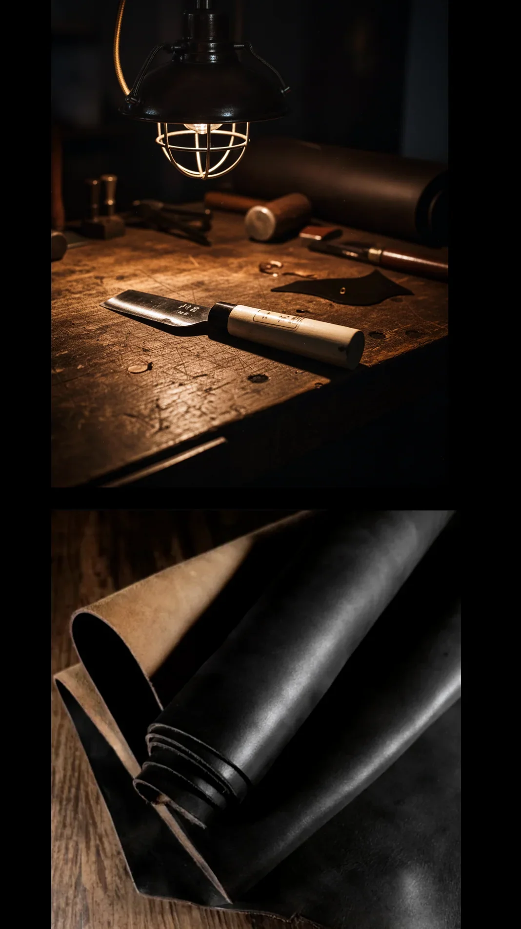 Nefarious Strapless 'Naked' Edition / Horween Essex Rookery Leather / Low Stock - Image 8