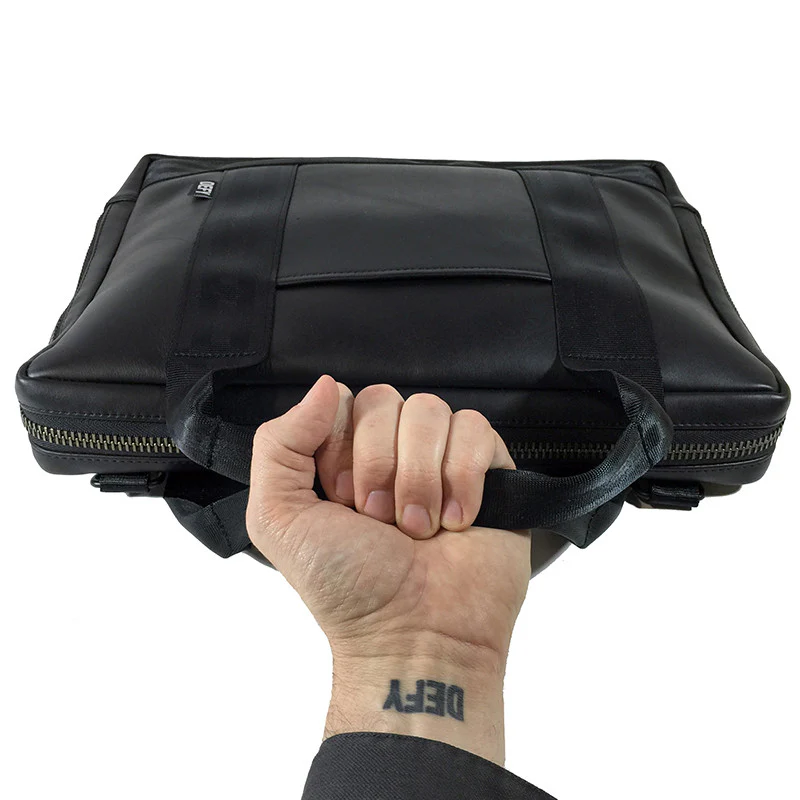 Slim Briefcase / Horween Austin Calf Leather x Silver Lining Edition / Ships in 6-10 Weeks - Image 12