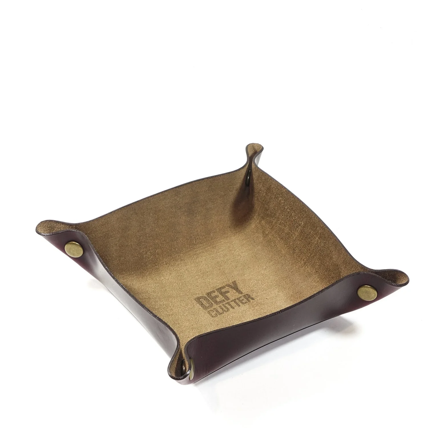 DEFY CLUTTER Valet Tray / Horween Leather - Image 18