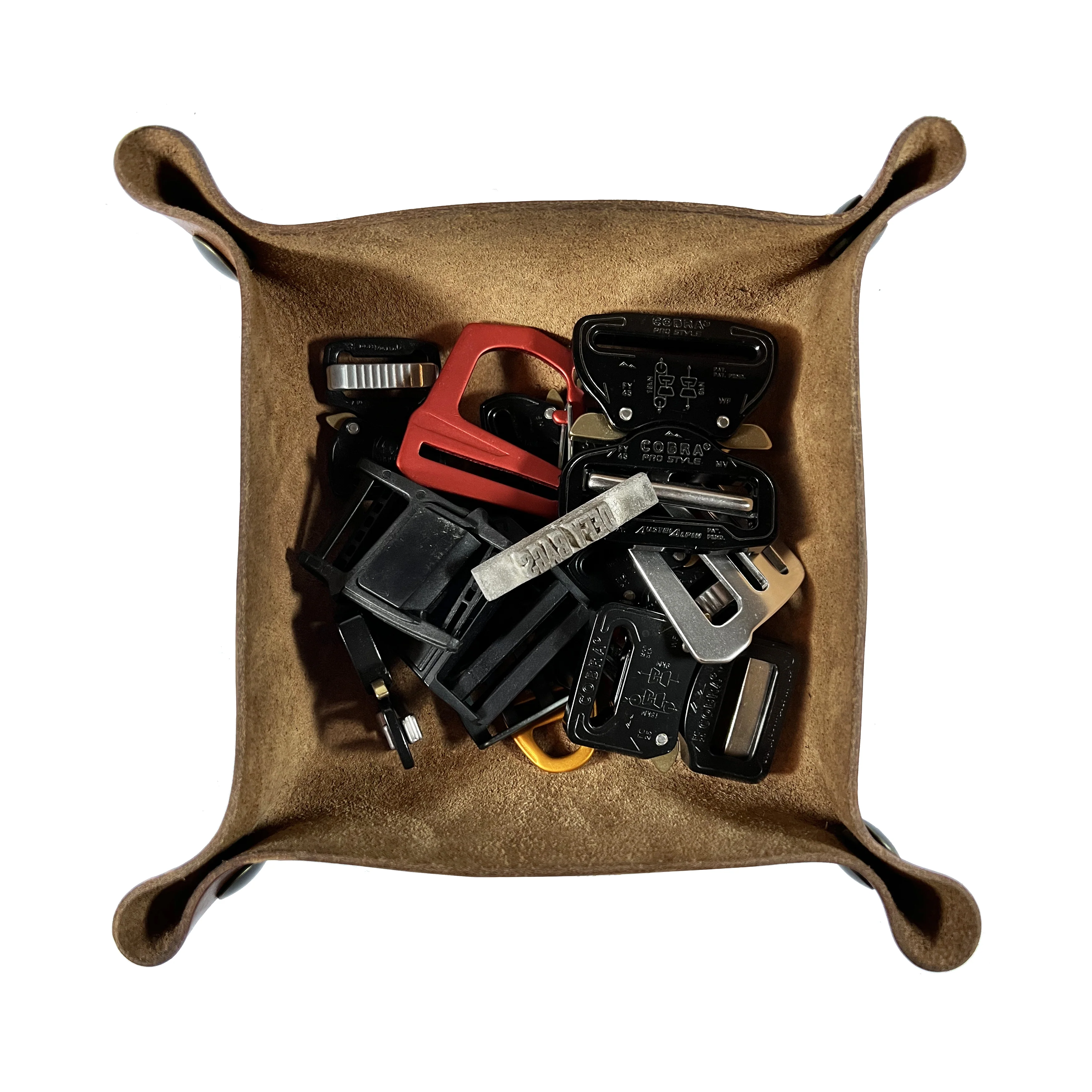 DEFY CLUTTER Valet Tray / Horween Leather - Image 25