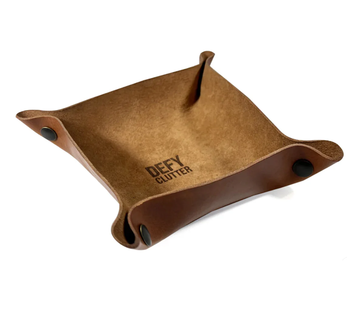 DEFY CLUTTER Valet Tray / Horween Leather - Image 26
