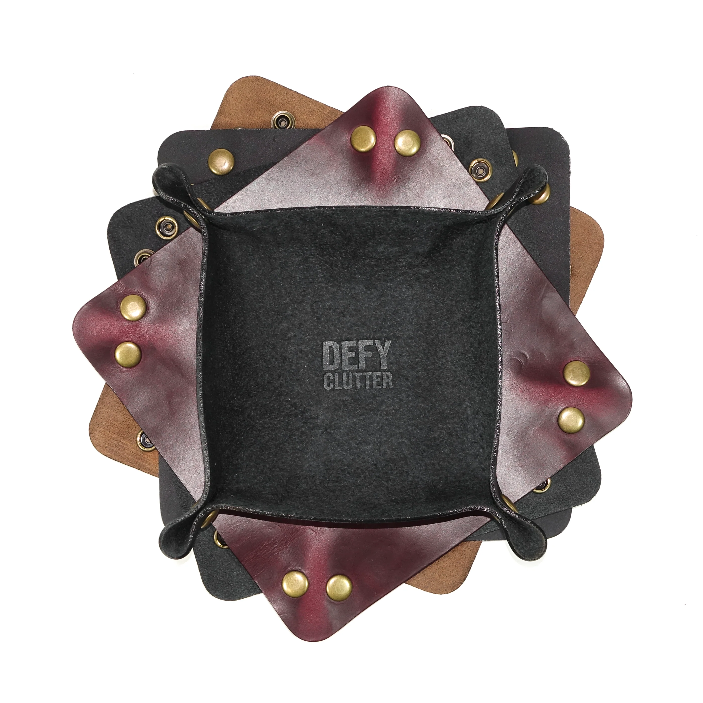DEFY CLUTTER Valet Tray / Horween Leather - Image 6