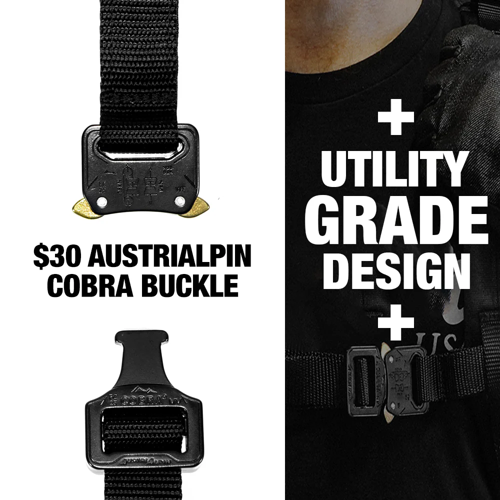 Backpack Sternum Strap 2.0 / AustriAlpin™ COBRA® Buckle / Ships in 3-4 Weeks - Image 6