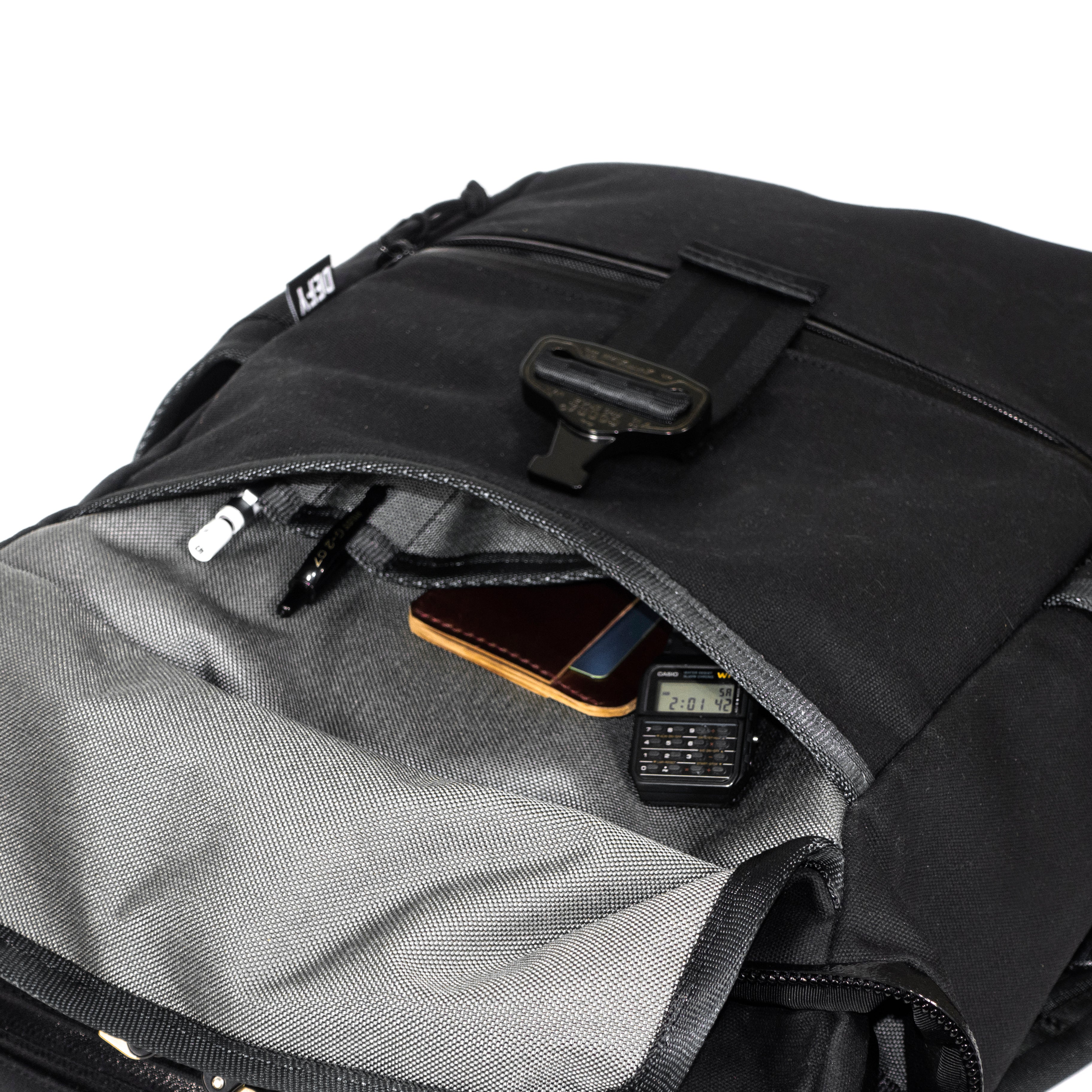 Menace Backpack 2.0 / Black TexWax™ Canvas - Image 10
