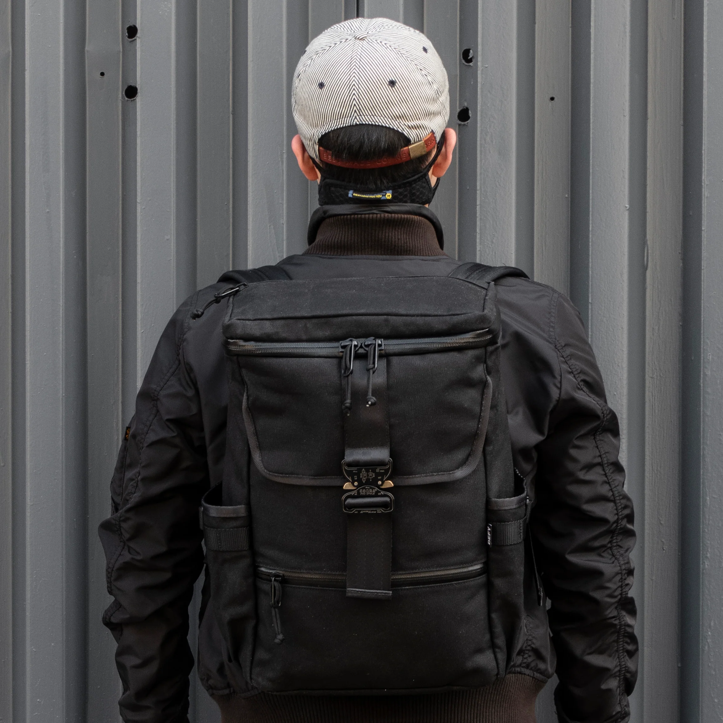 Menace Backpack 2.0 / Black TexWax™ Canvas - Image 11