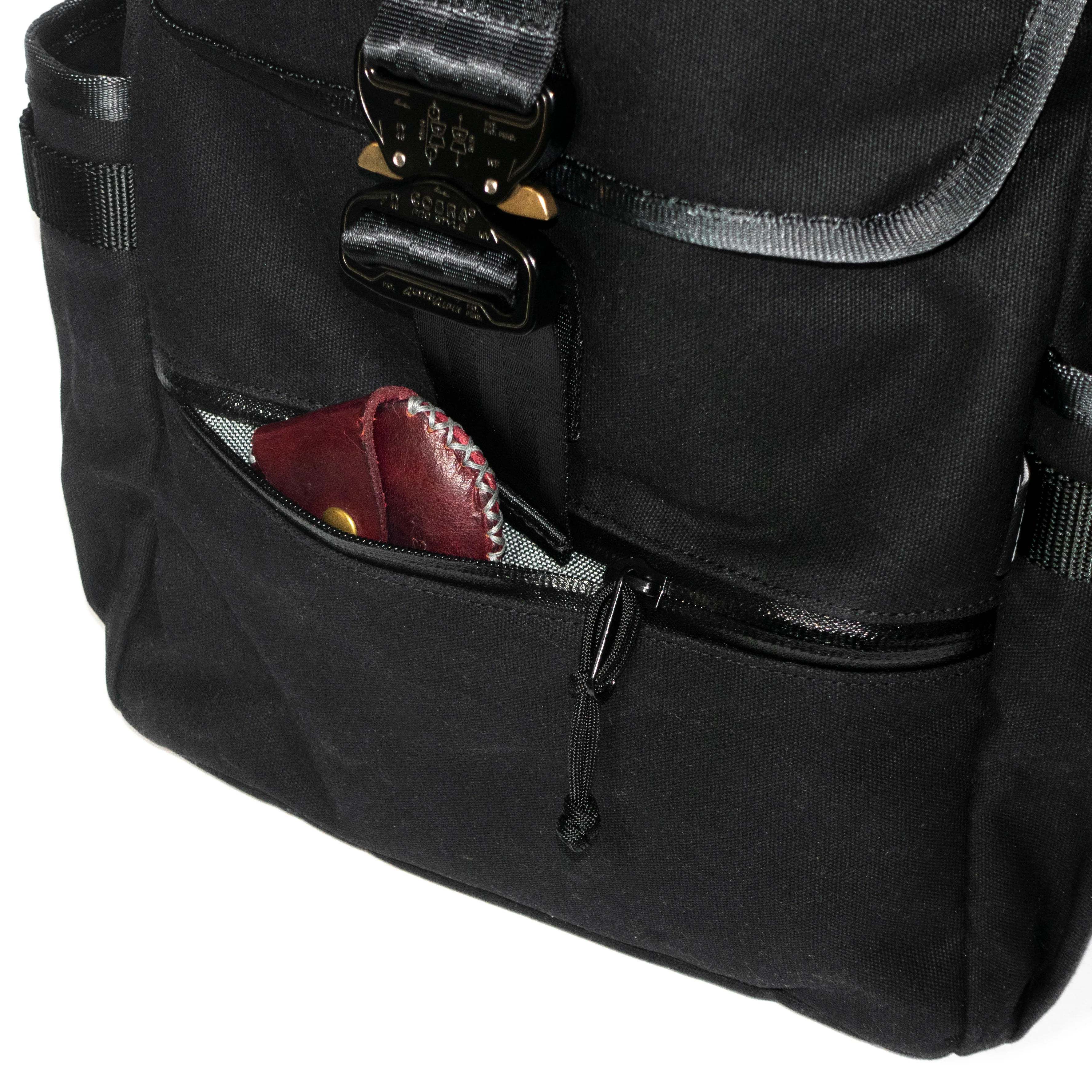 Menace Backpack 2.0 / Black TexWax™ Canvas - Image 12