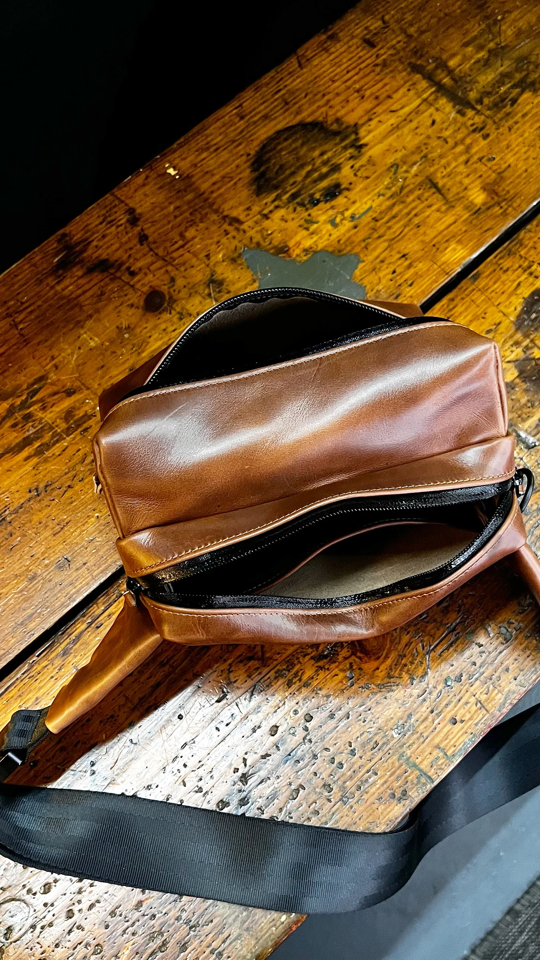 The Parker Pack 2.0 / Horween Cavalier Whiskey Leather - Image 3