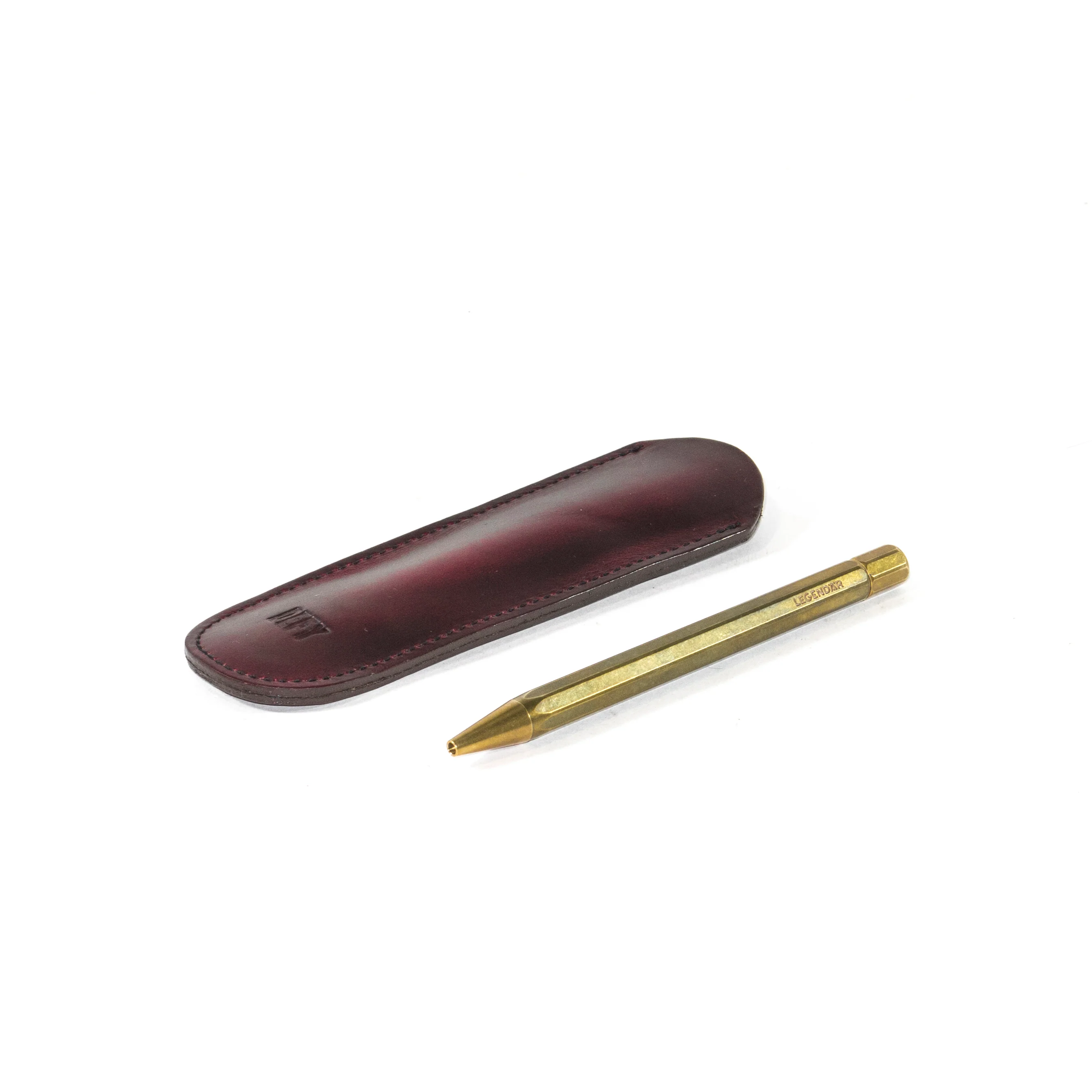 The Ravenswood / Horween Oxblood Leather Pen Sheath / Ships in 1 Week - Image 3