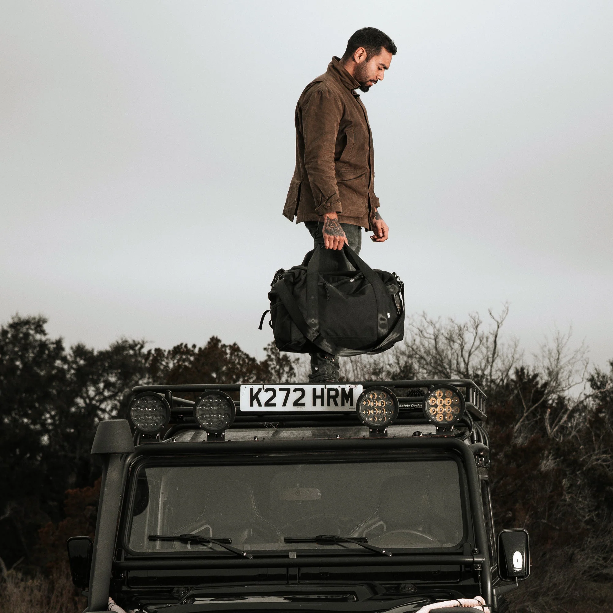 The Rover Backpack / Black X-Pac™ x Coyote X-Pac™ - Image 9