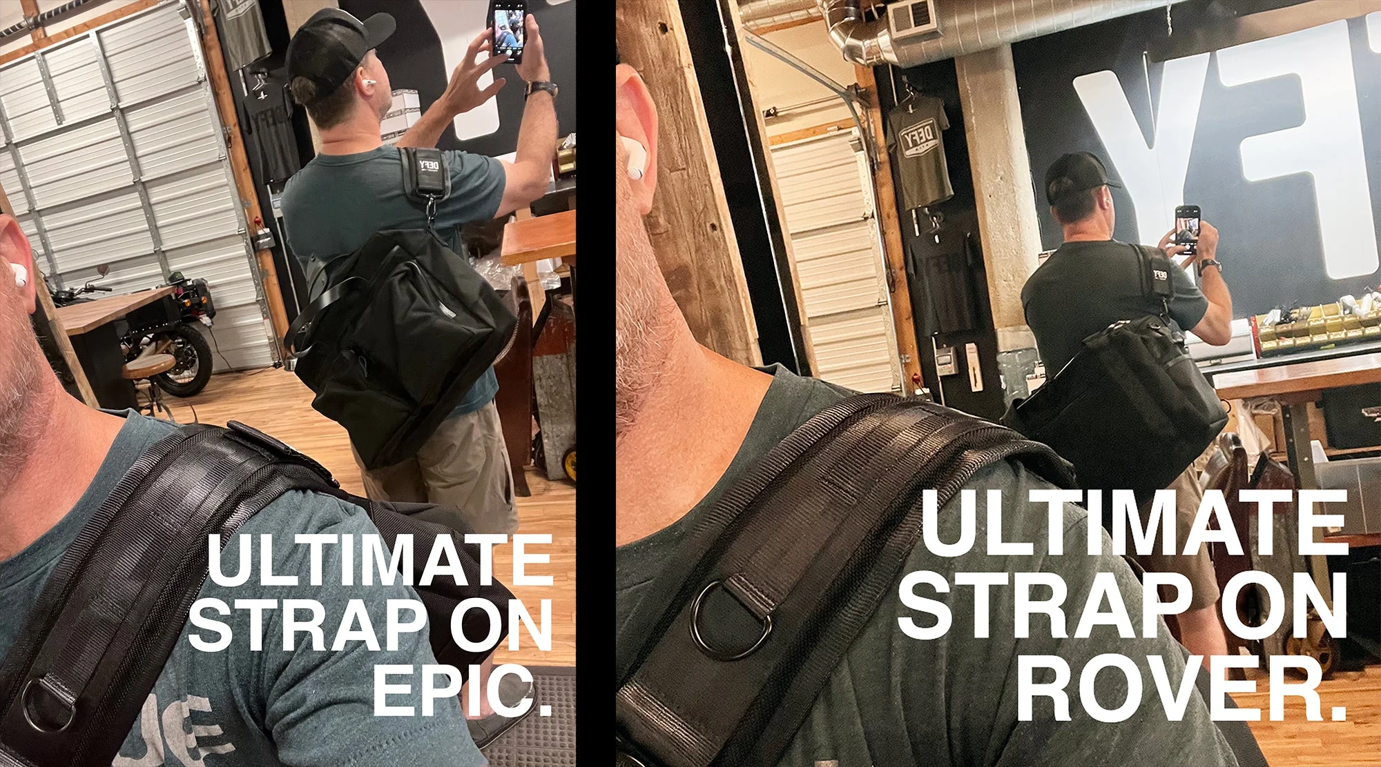 The Ultimate Crossbody Strap Black Dyneema® x Closed-Cell Foam Padding x AustriAlpin® Cobra Buckle / Ships in 6-10 Weeks - Image 17