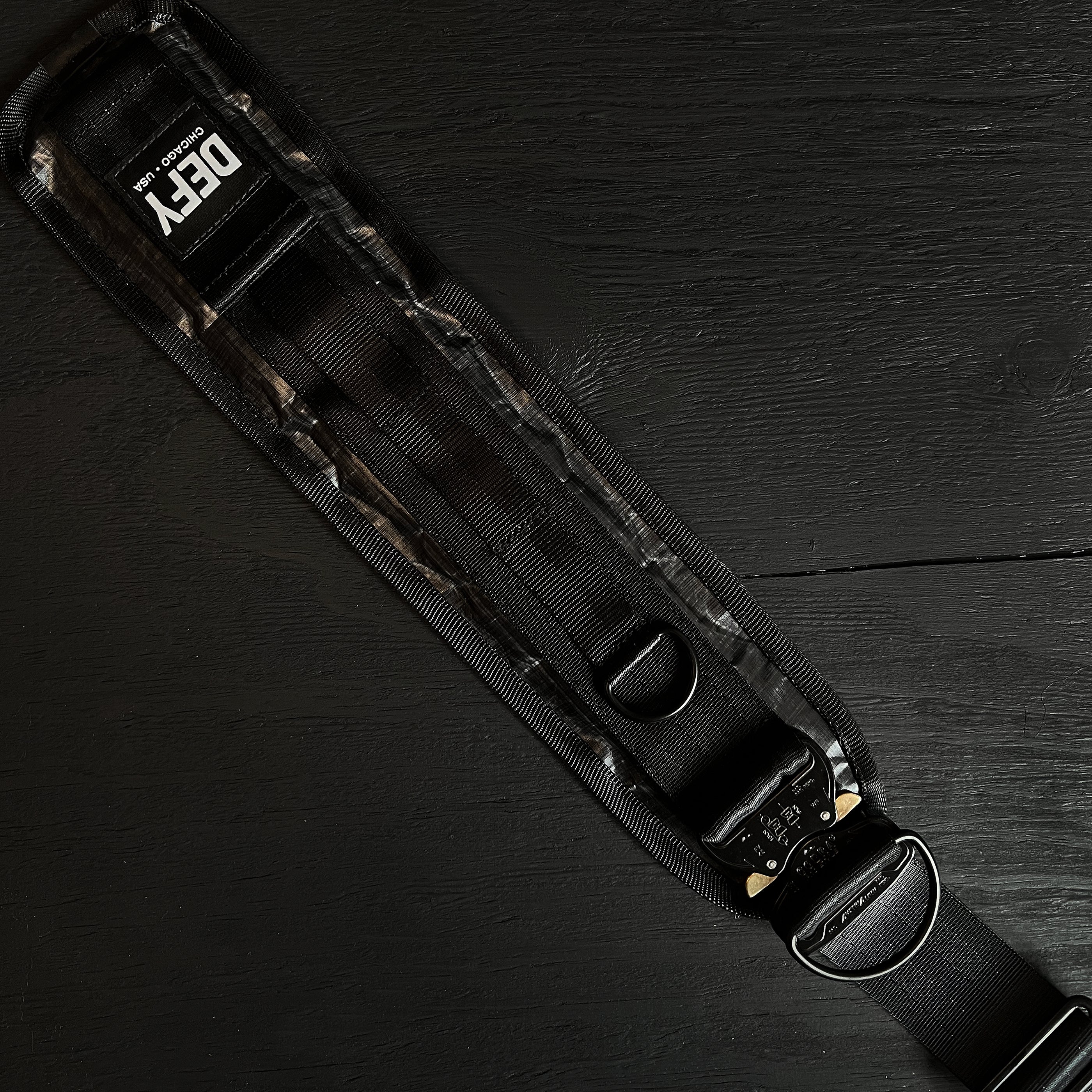 The Ultimate Crossbody Strap Black Dyneema® x Closed-Cell Foam Padding x AustriAlpin® Cobra Buckle / Ships in 6-10 Weeks - Image 2