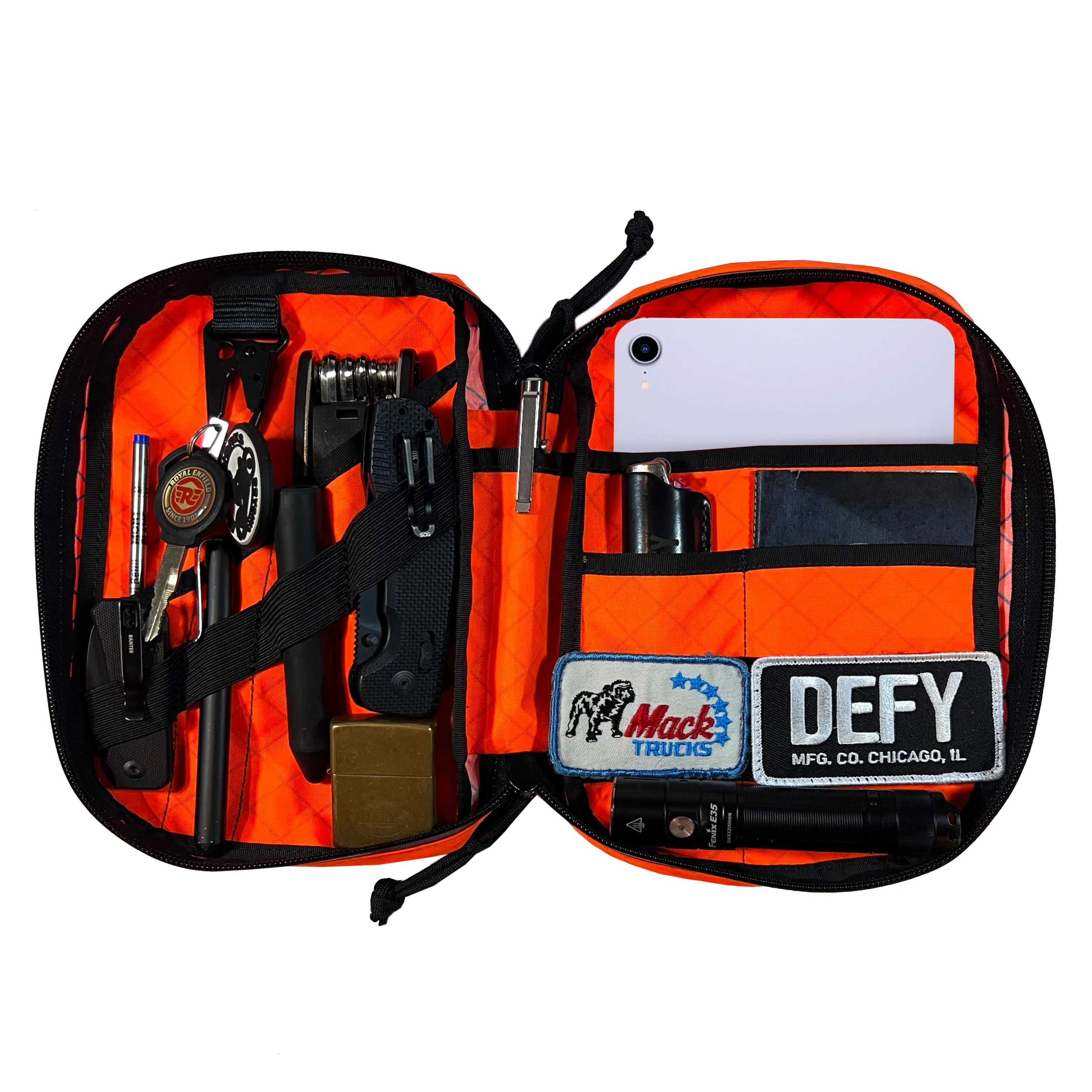 The Void 'Fire Edition' Admin Pouch ECOPAK™ EPX Blaze Orange - Image 3