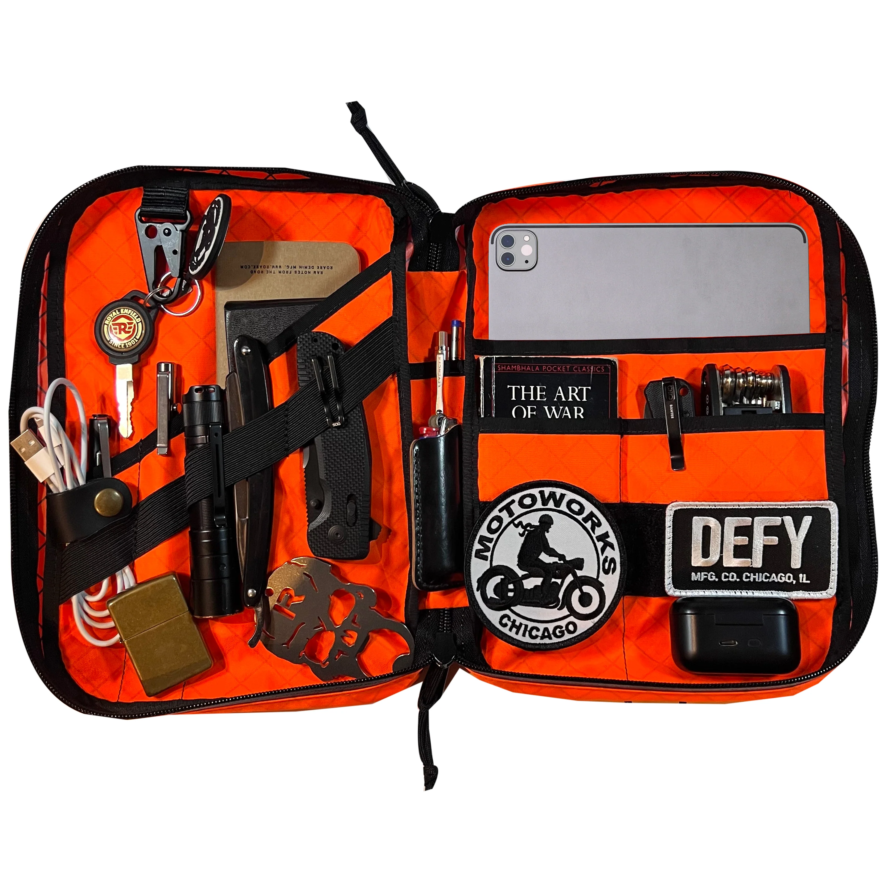 The Void 'Fire Edition' Admin Pouch ECOPAK™ EPX Blaze Orange - Image 7